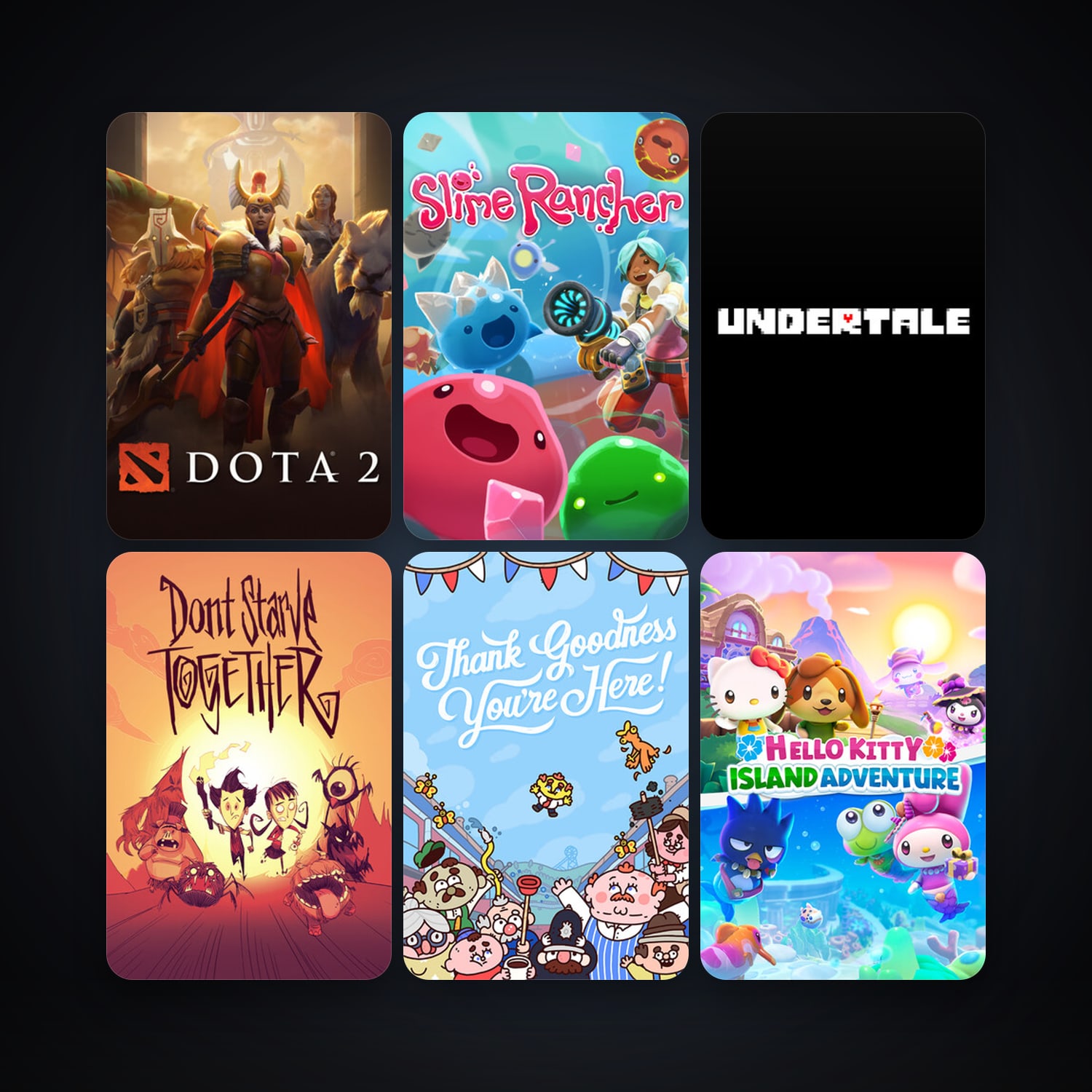 Dota 2 + Don't Starve Together, 17 games, clean — HabibiAccounts