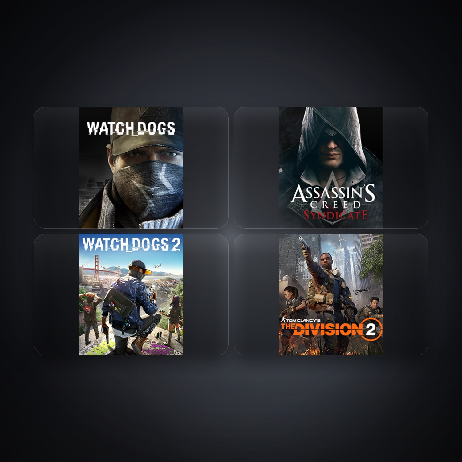 Ubisoft Watch_Dogs + Assassin's Creed Syndicate — CZ — 4 games — HabibiAccounts