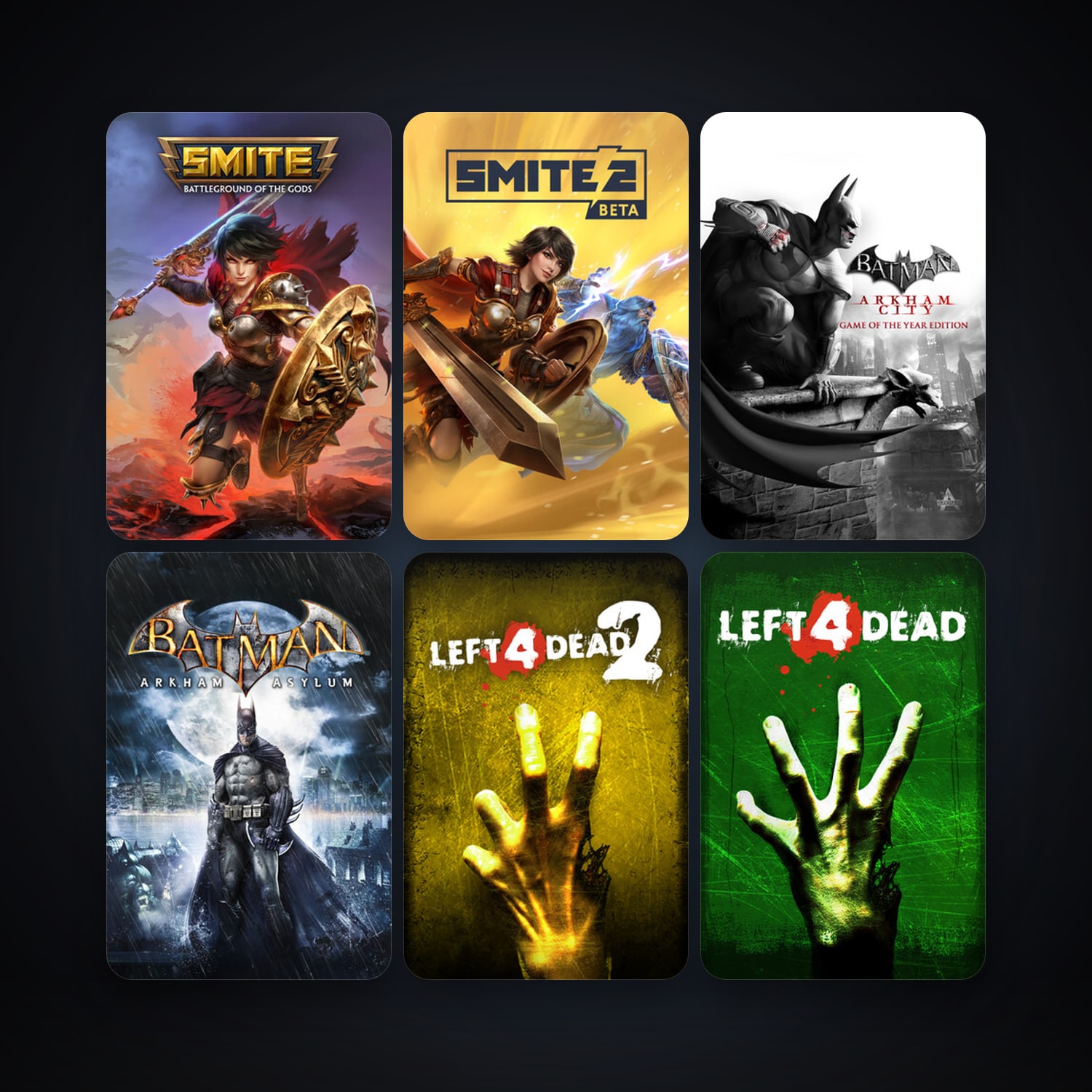 Left 4 Dead + Left 4 Dead 2, 9 games, clean — HabibiAccounts