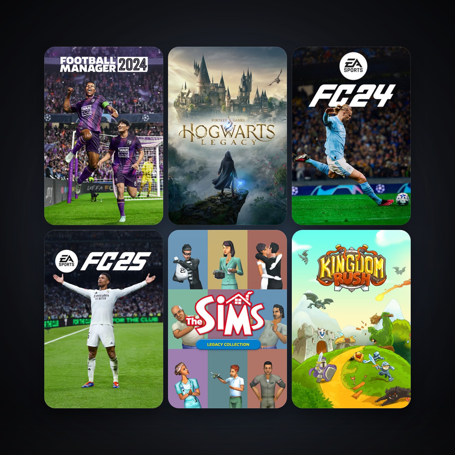 Worms Ultimate Mayhem + Kingdom Rush - Tower Defense, 18 games, clean — HabibiAccounts