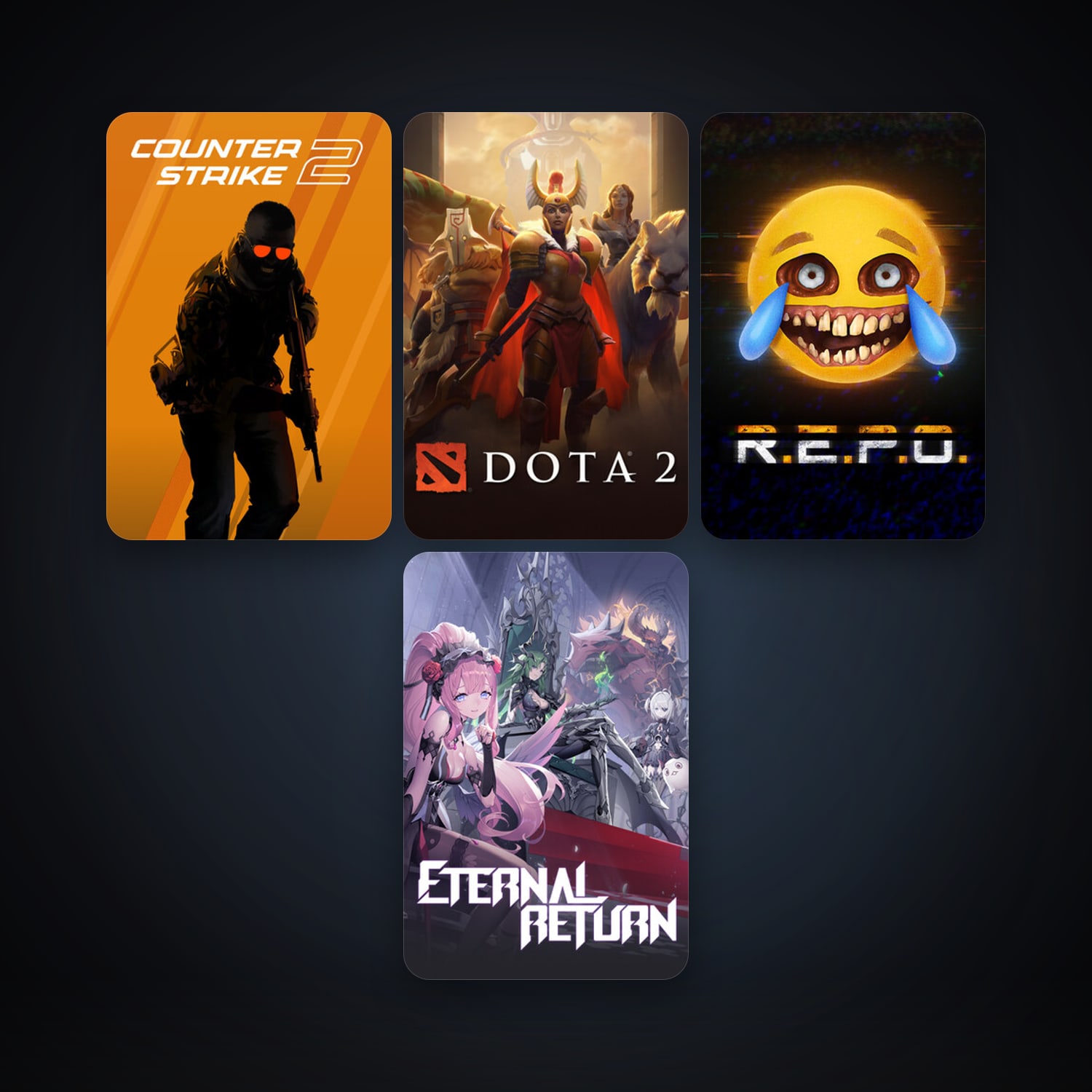 Dota 2 + CS2 Prime, 19 games, clean · 261694787 — HabibiAccounts