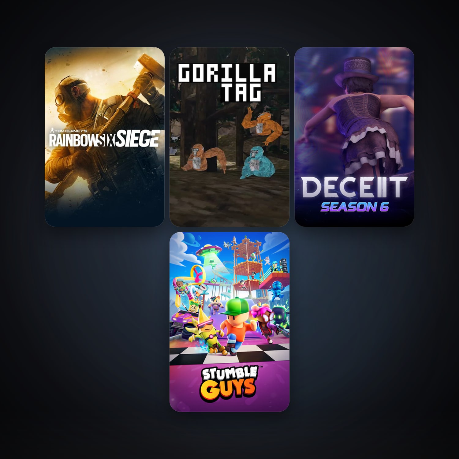Tom Clancy's Rainbow Six Siege + Gorilla Tag, 13 games, clean — HabibiAccounts