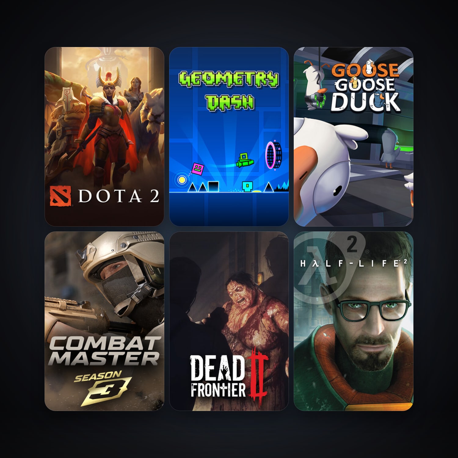 Half-Life 2 + Half-Life 2: Deathmatch, 25 games, clean — HabibiAccounts