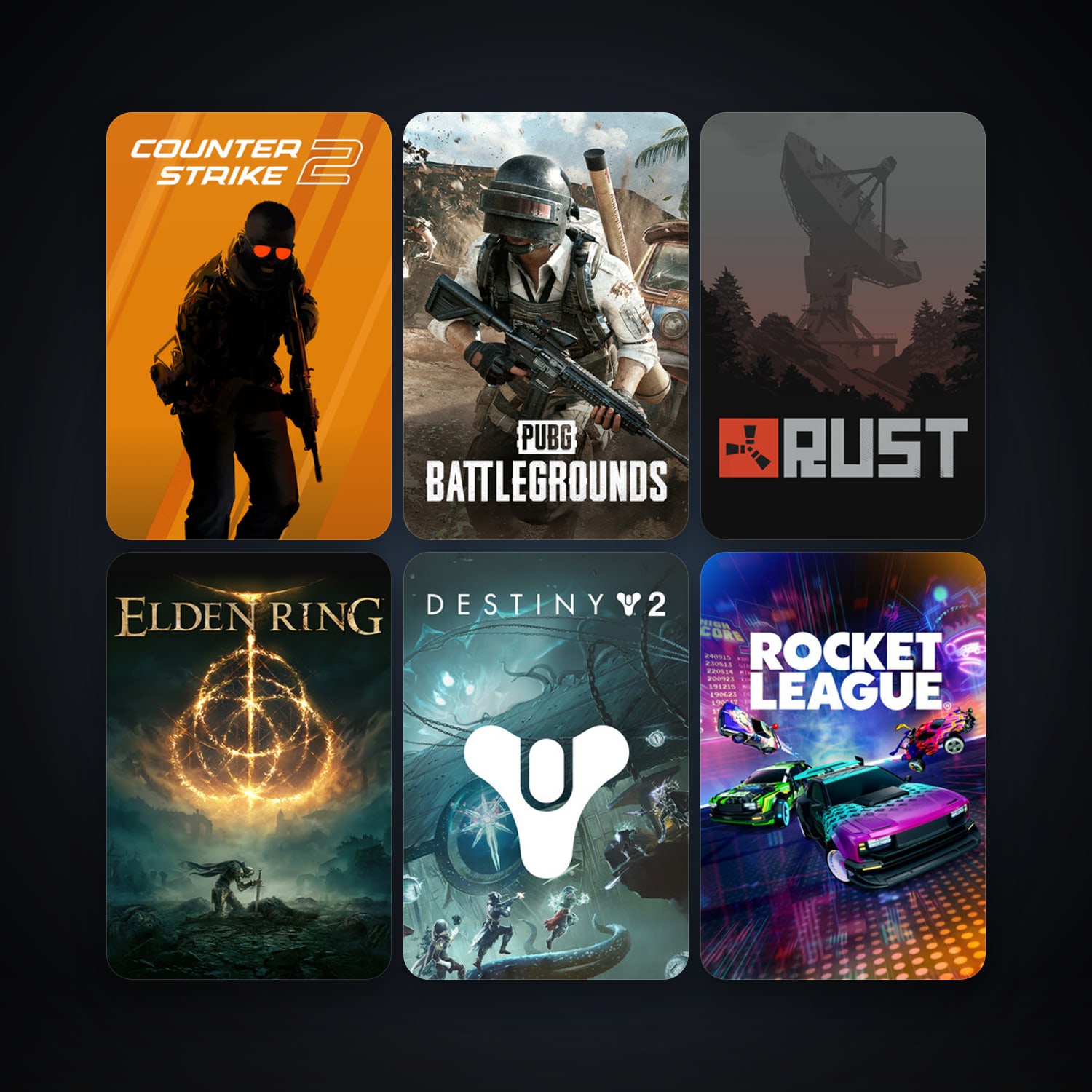 CS2 Prime + Rust, 107 games, clean — HabibiAccounts