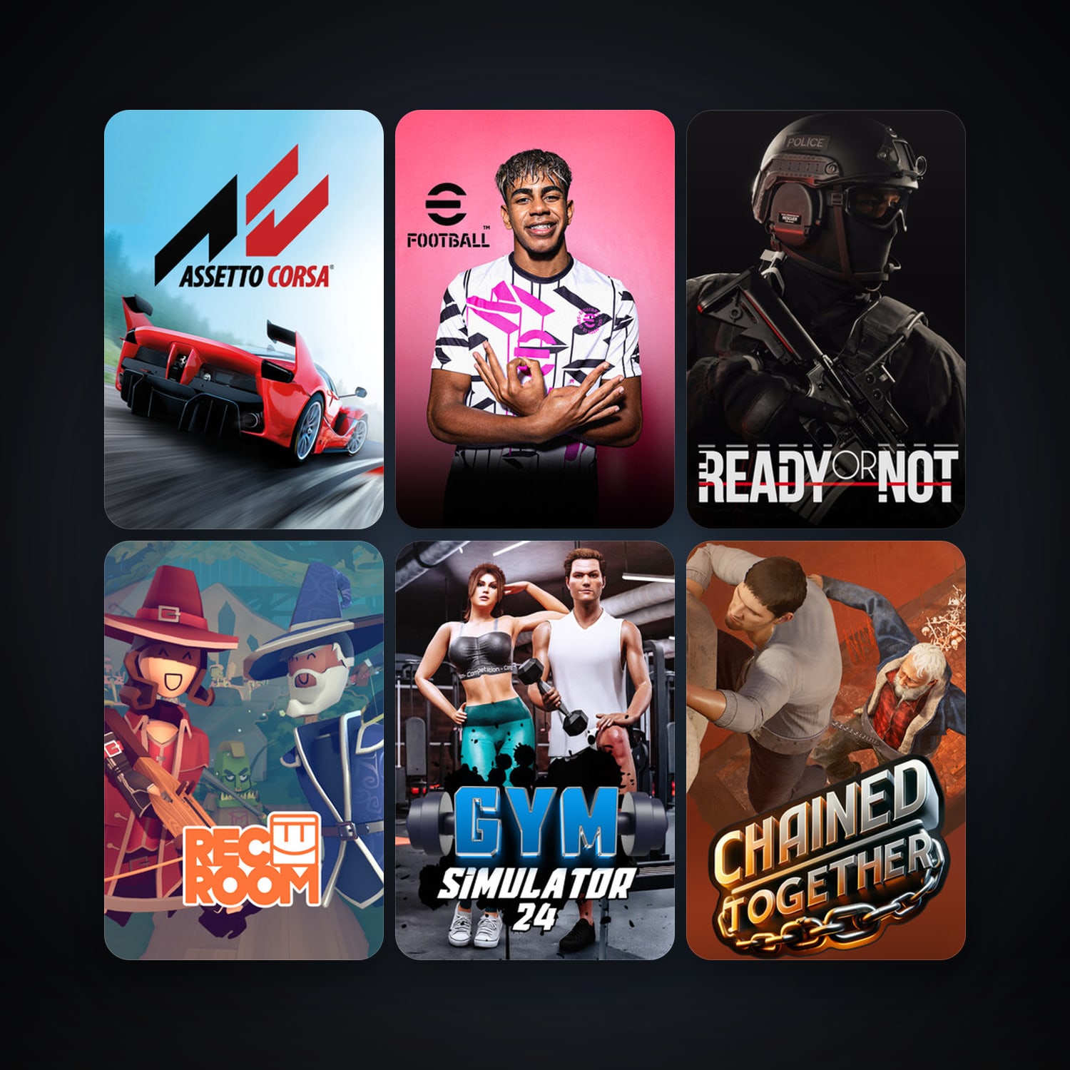Assetto Corsa + Ylands, 30 games, clean — HabibiAccounts