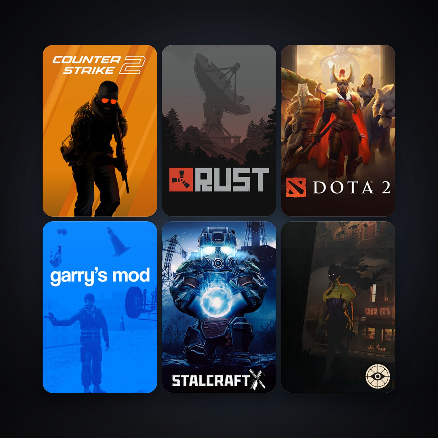 Counter-Strike + Counter-Strike: Source, 52 games, Steam 10, clean — HabibiAccounts