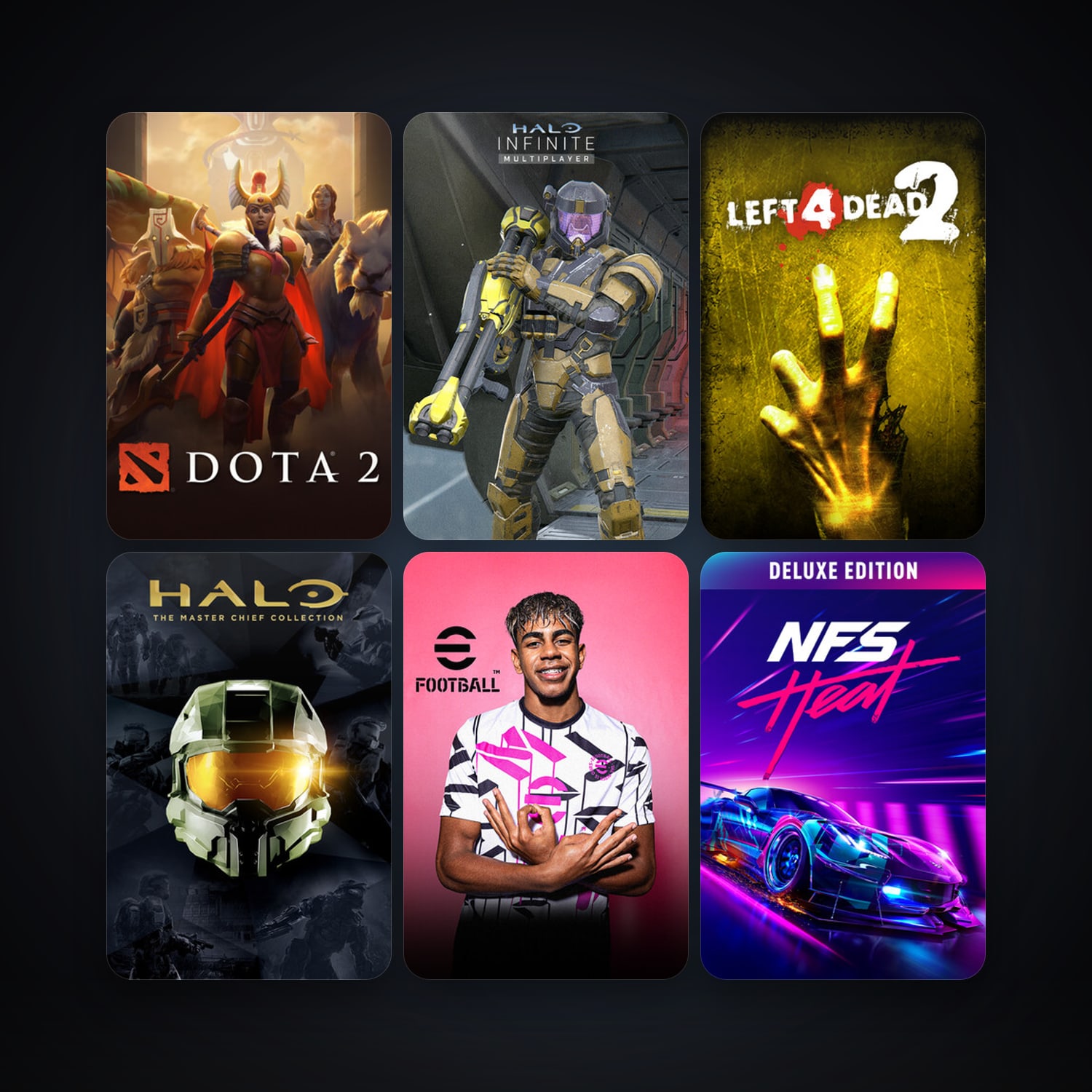 Left 4 Dead 2 + Dota 2, 9 games, clean — HabibiAccounts