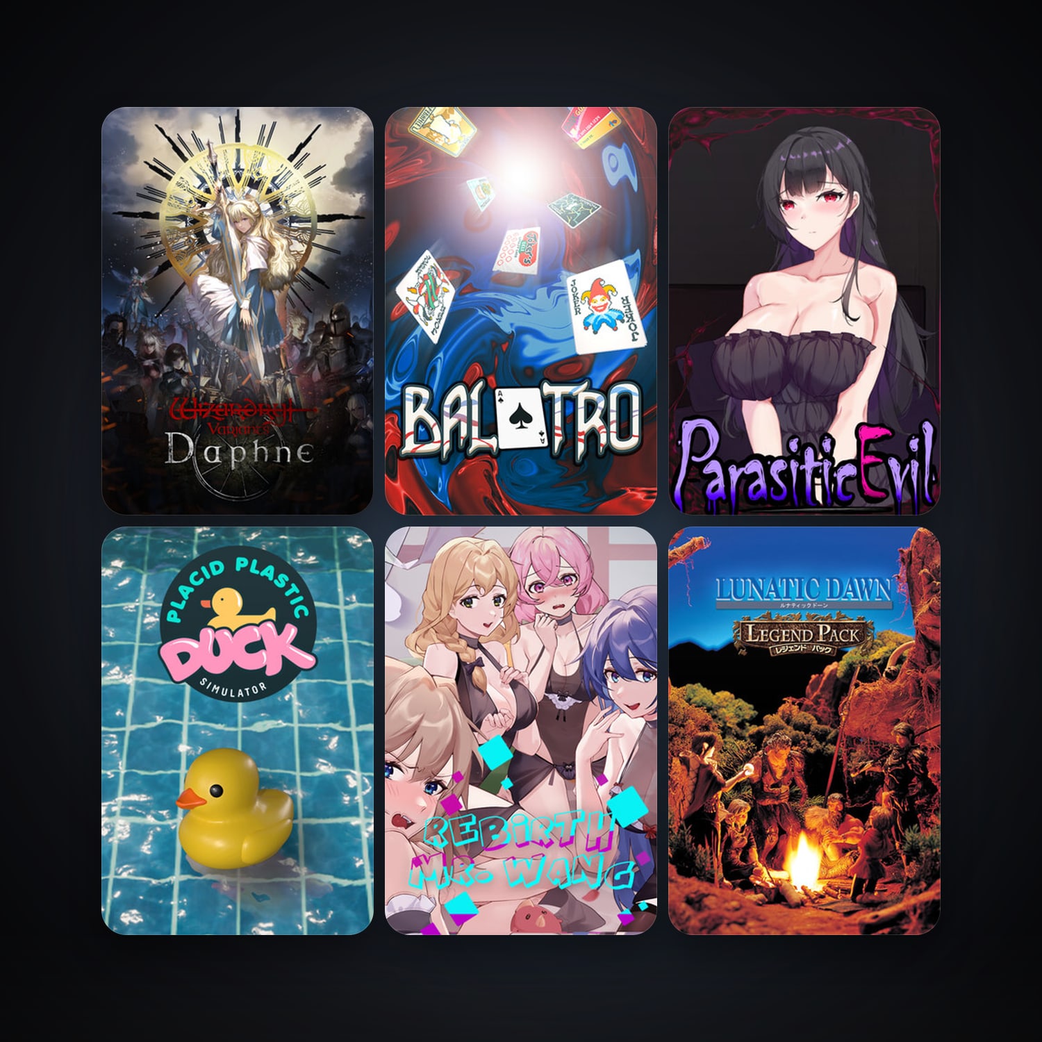 ルナティックドーン レジェンドパック + Moonlighter, 21 games, clean — HabibiAccounts