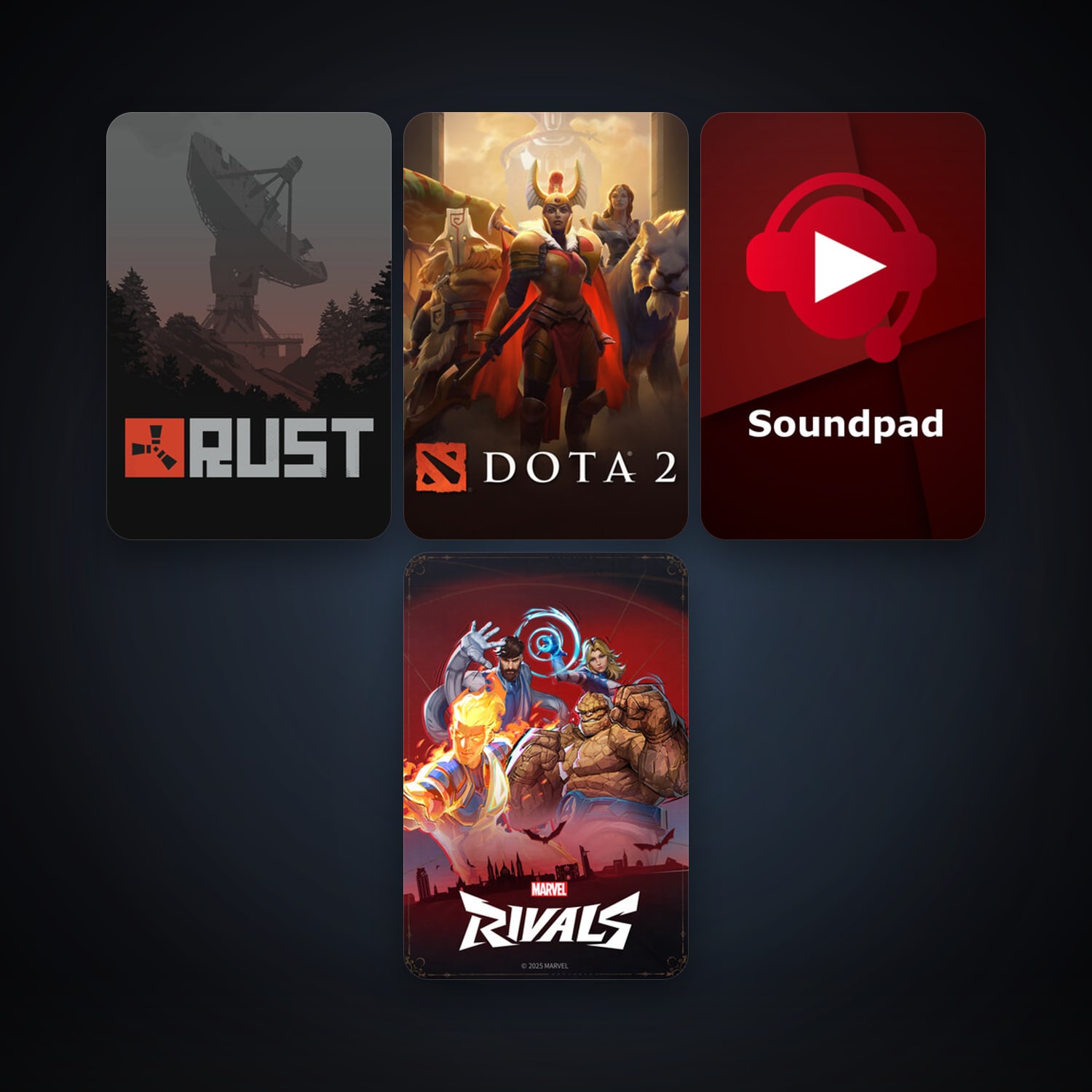 Dota 2 + Rust, 8 games, clean — HabibiAccounts