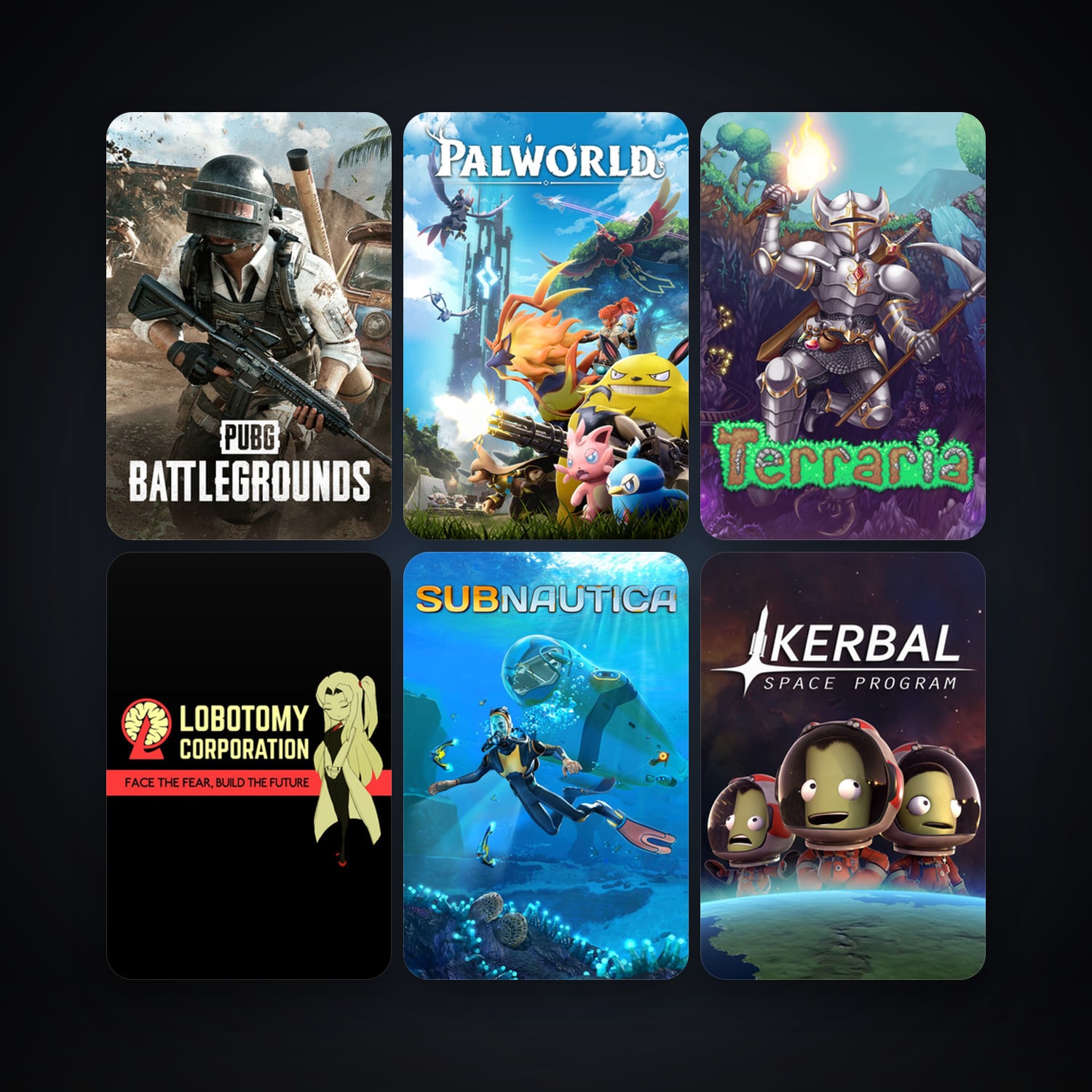 Terraria + Kerbal Space Program, 49 games, clean — HabibiAccounts