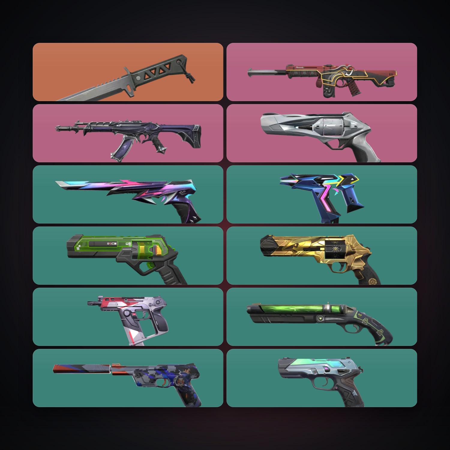 AP Gold 2 locker — 1 knives, 13 skins, lvl 187 — HabibiAccounts