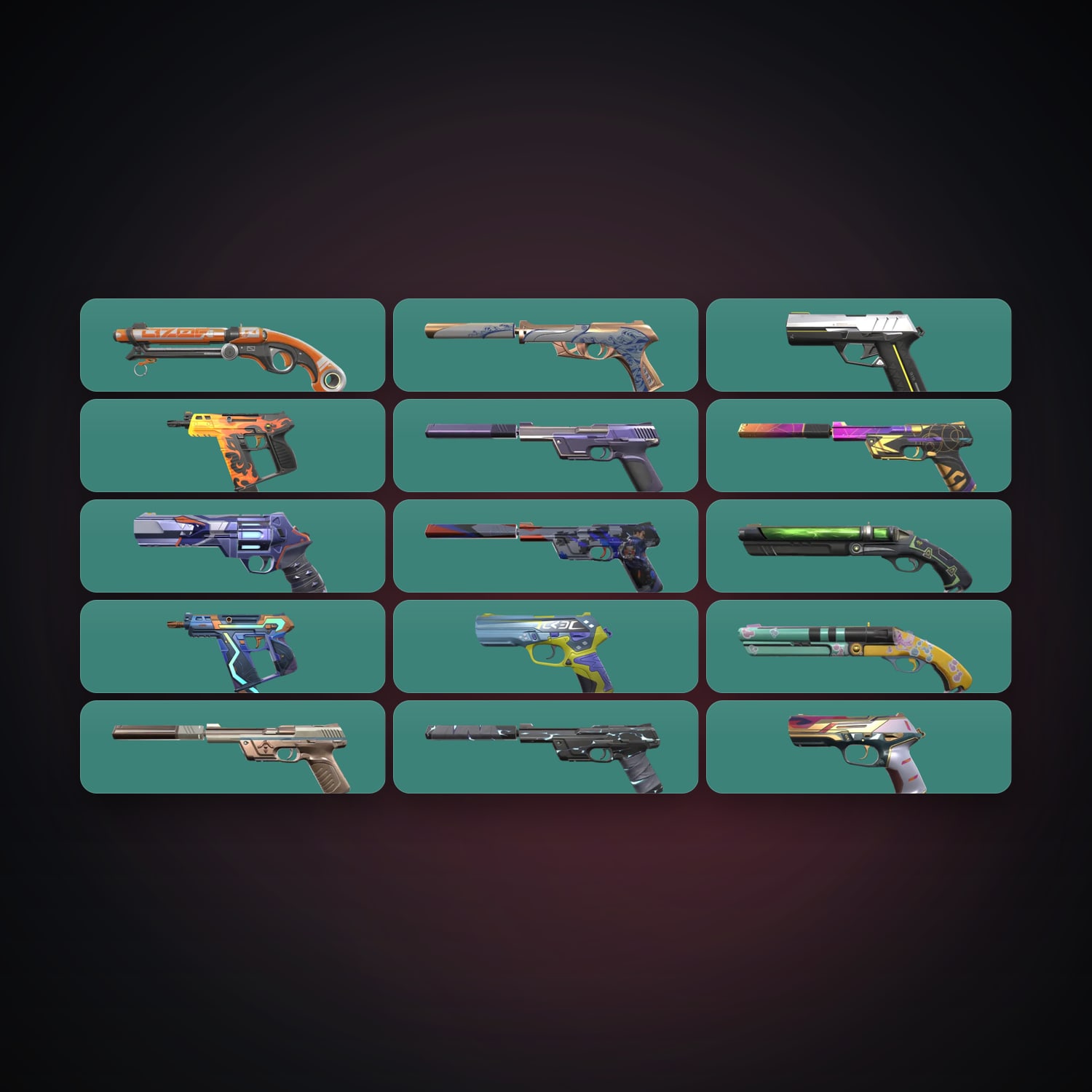 EU Silver 3 locker — 15 skins, lvl 199 — HabibiAccounts
