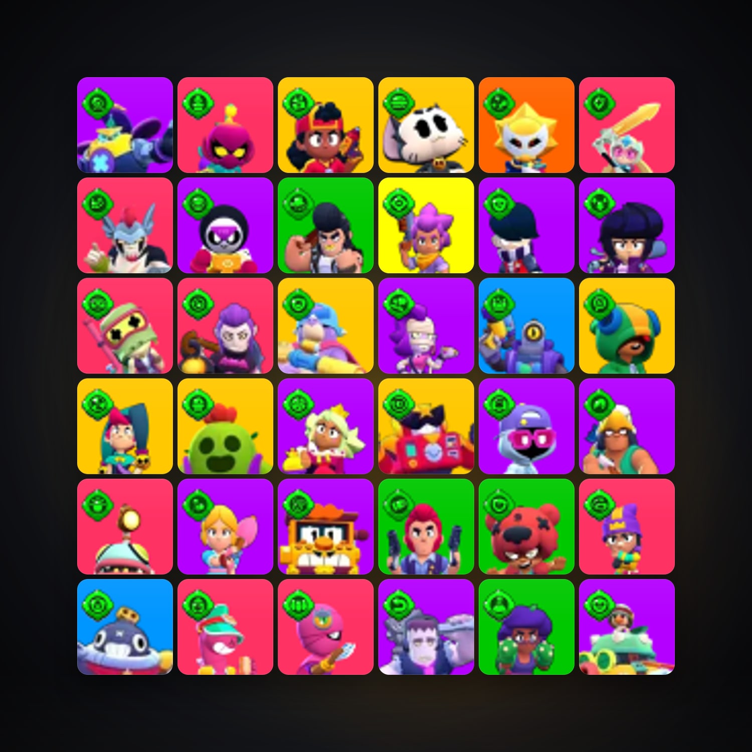 106 Brawlers | 80.5K Trophies — Supercell Account — HabibiAccounts