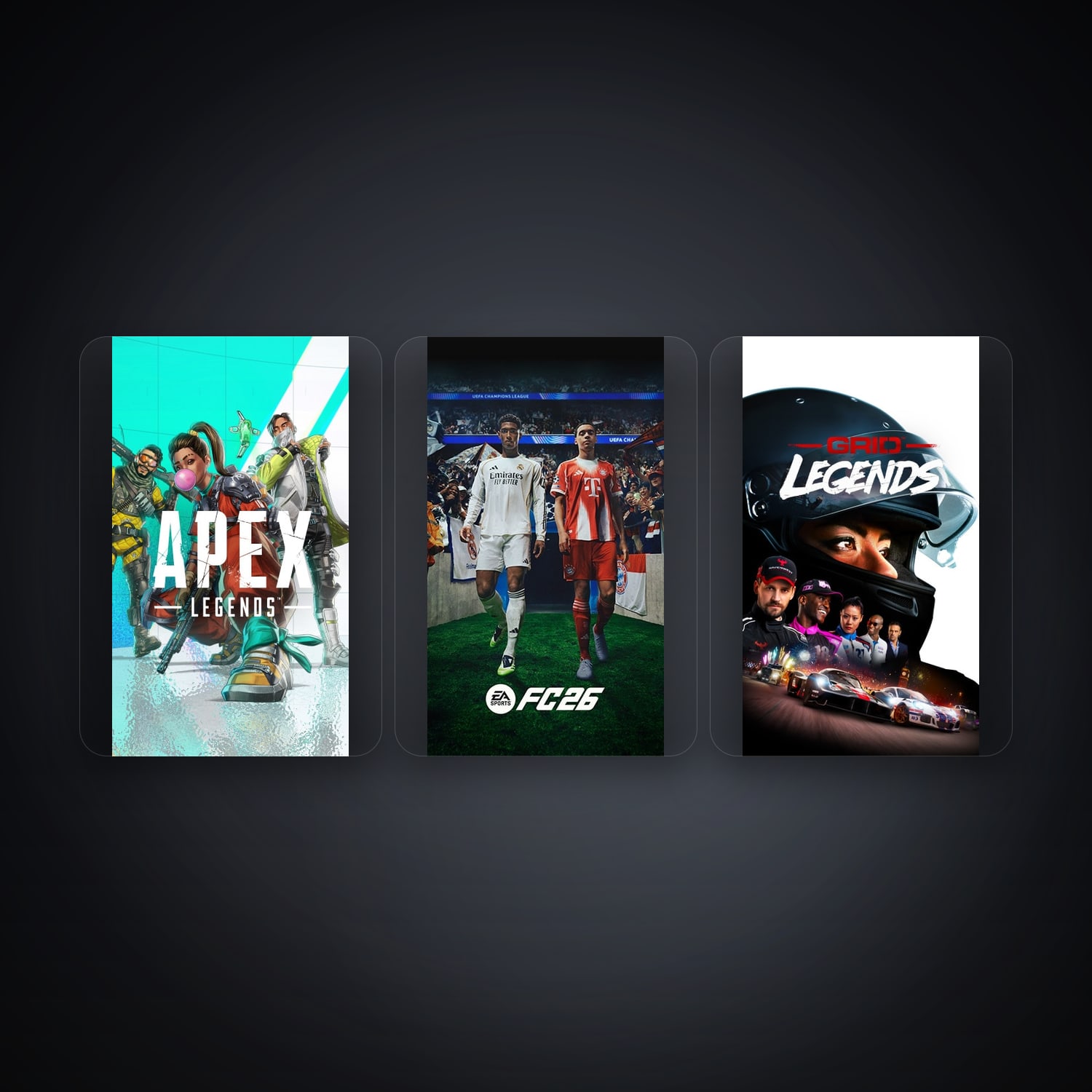 EA Apex Legends + Battlefield 1 — BD — 17 games — HabibiAccounts