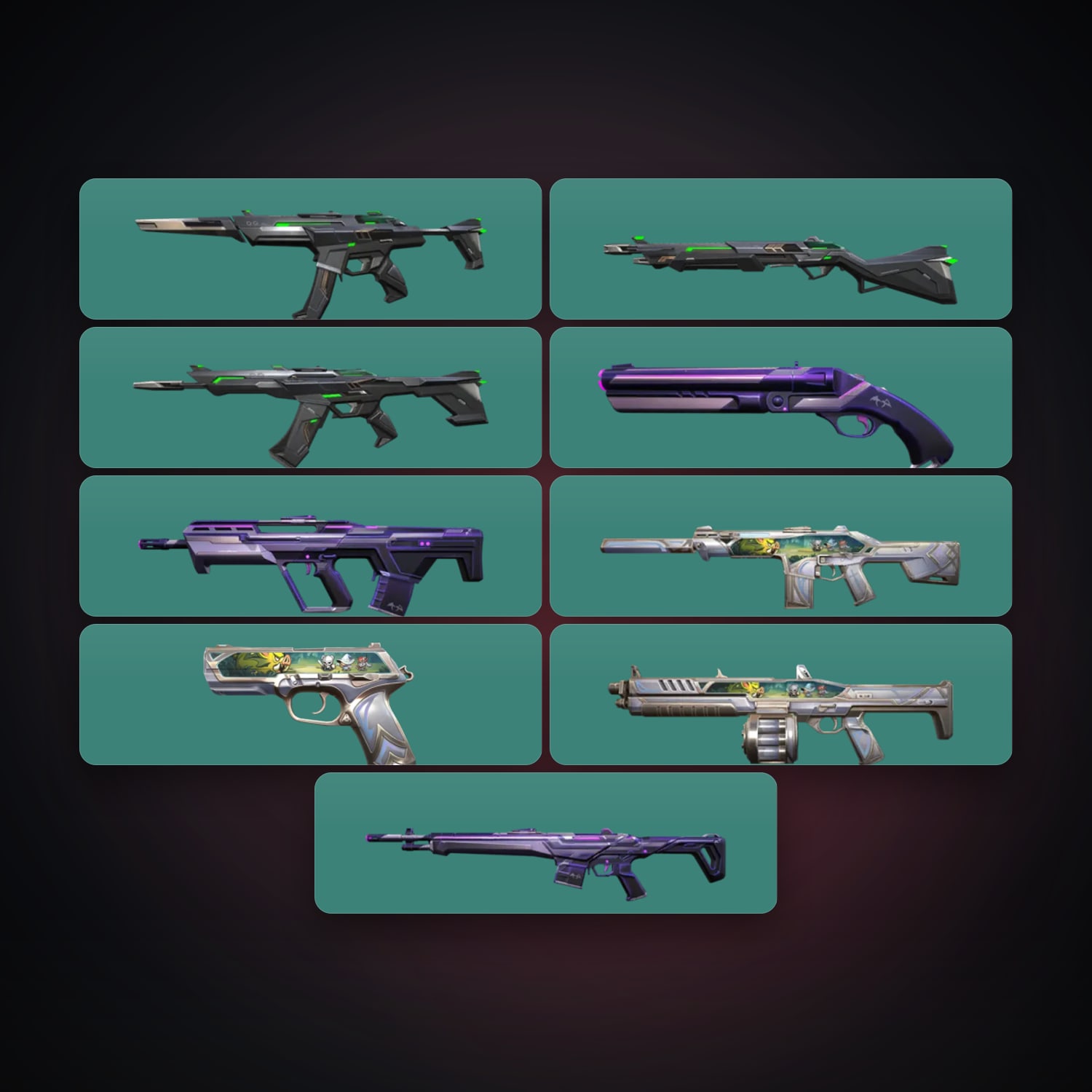 EU Bronze 3 locker — 10 skins, lvl 24 — HabibiAccounts