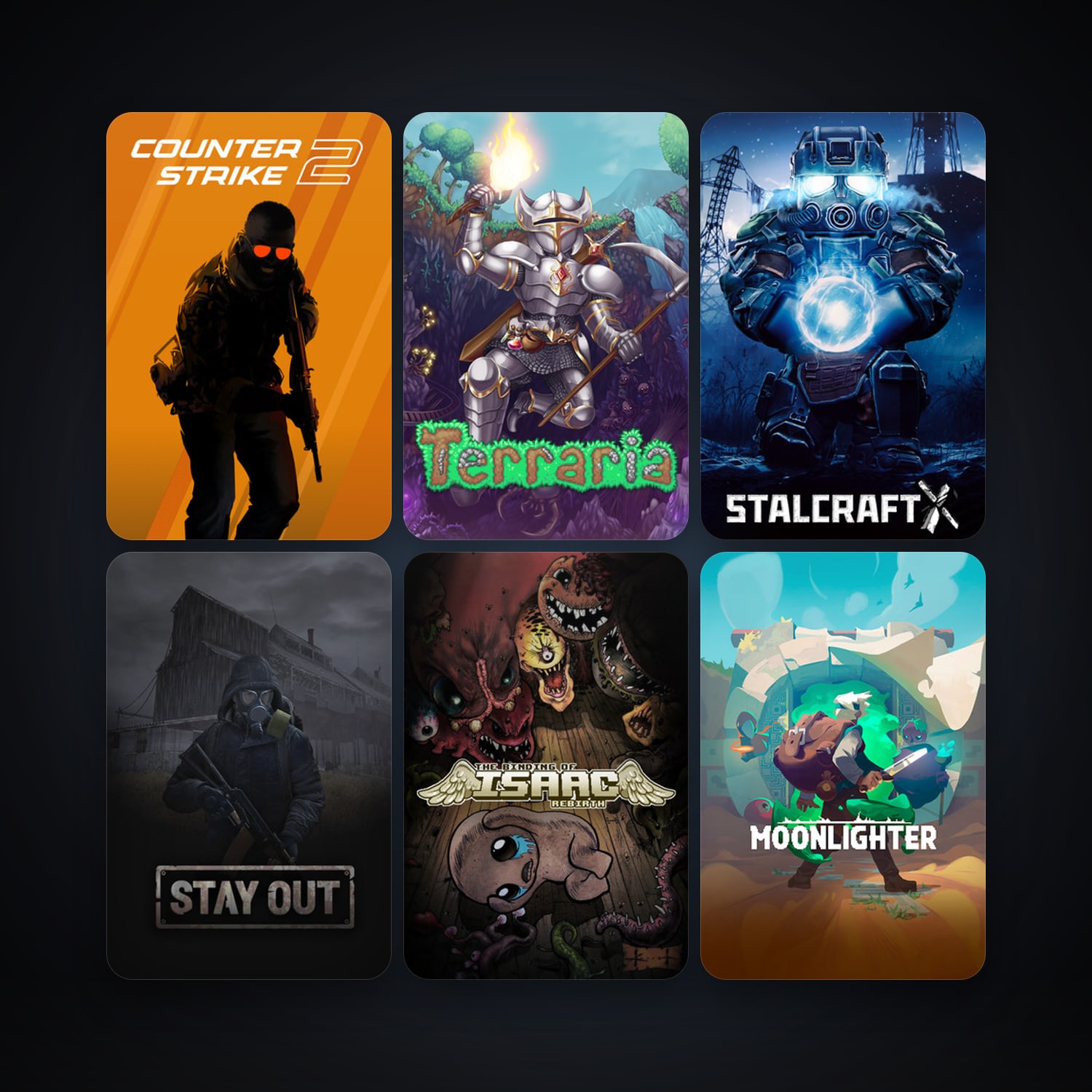 CS2 Prime + Terraria, 16 games, clean — HabibiAccounts