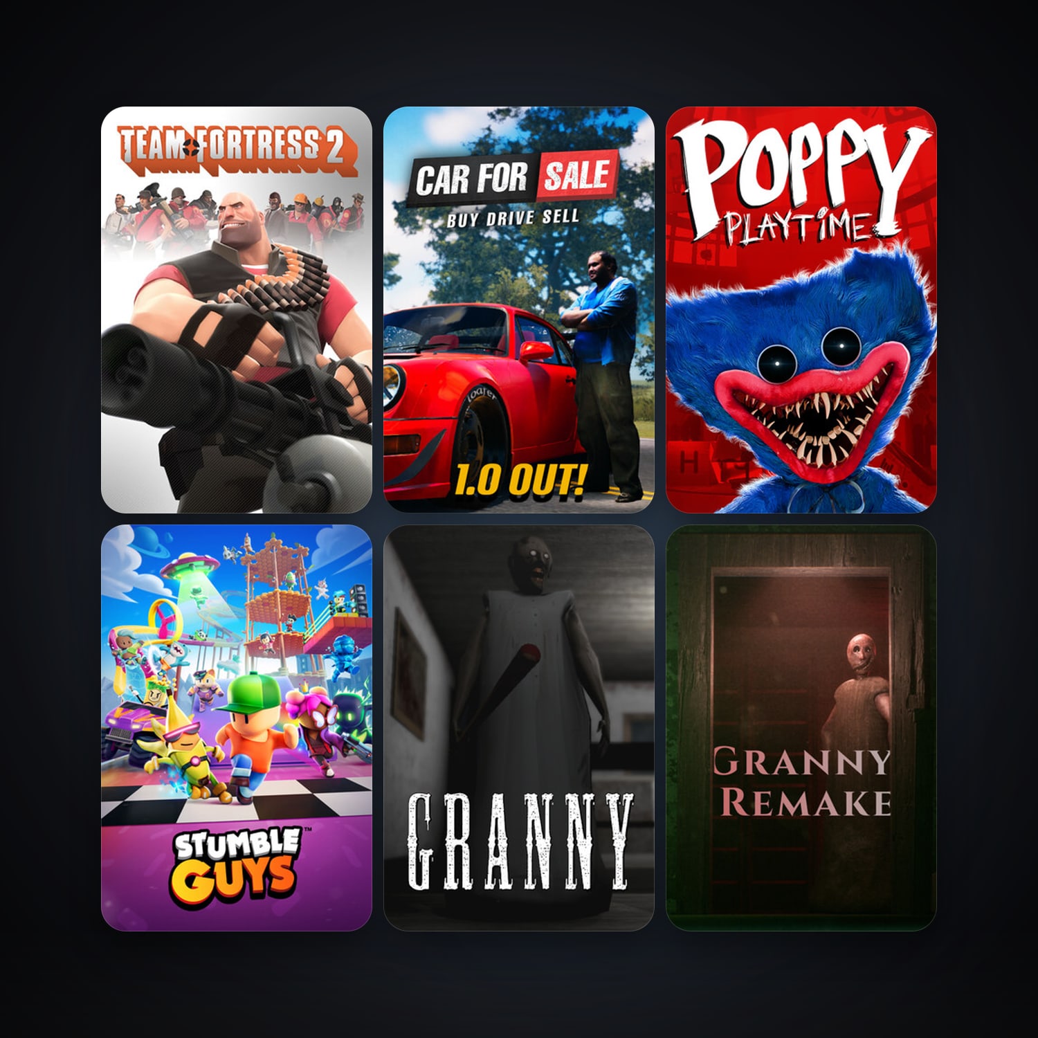 Team Fortress 2 + TEKKEN 7, 22 games, clean — HabibiAccounts
