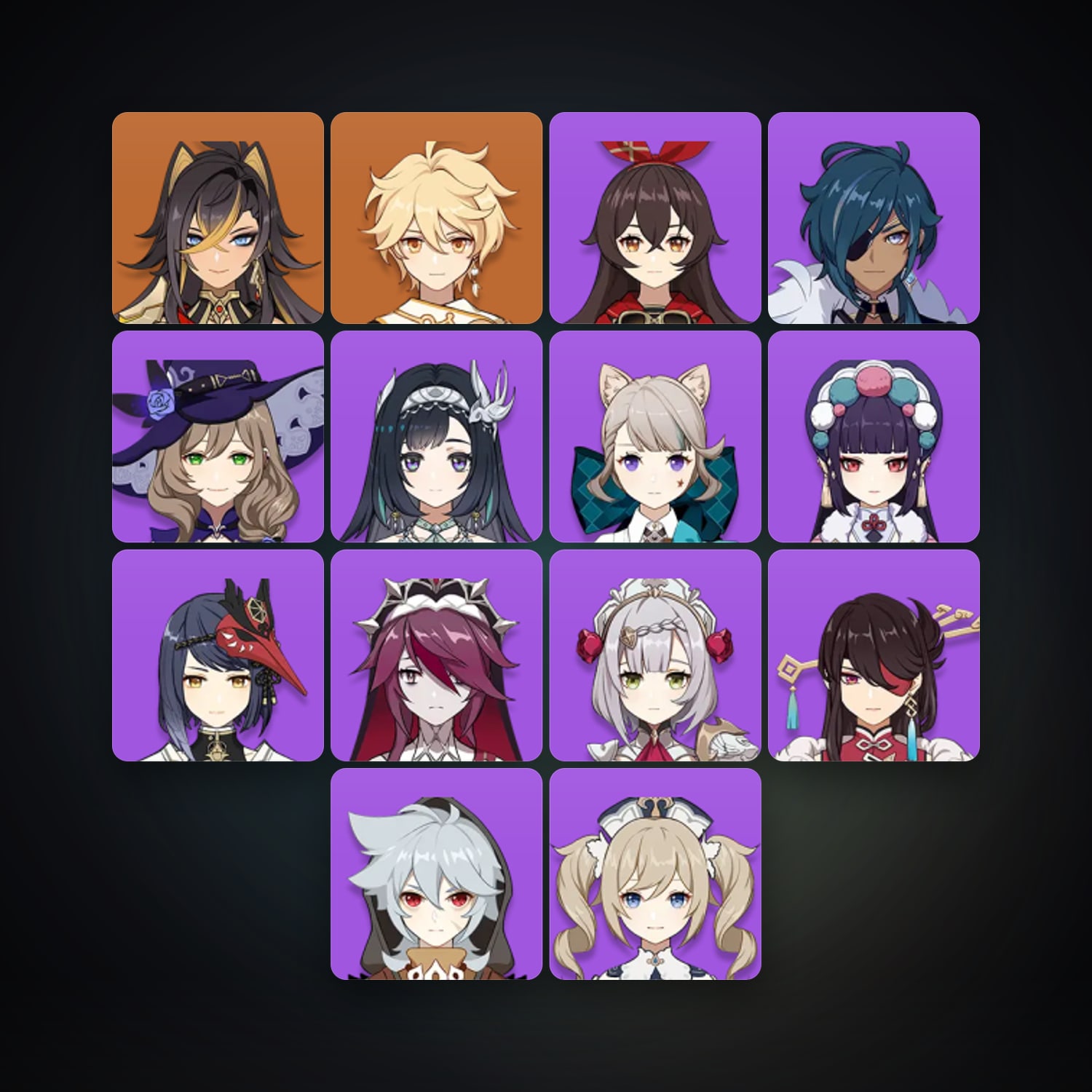 Genshin Impact | AR 25 | 14 Chars | 1× 5★ — Genshin / miHoYo Account · 261714756 — HabibiAccounts