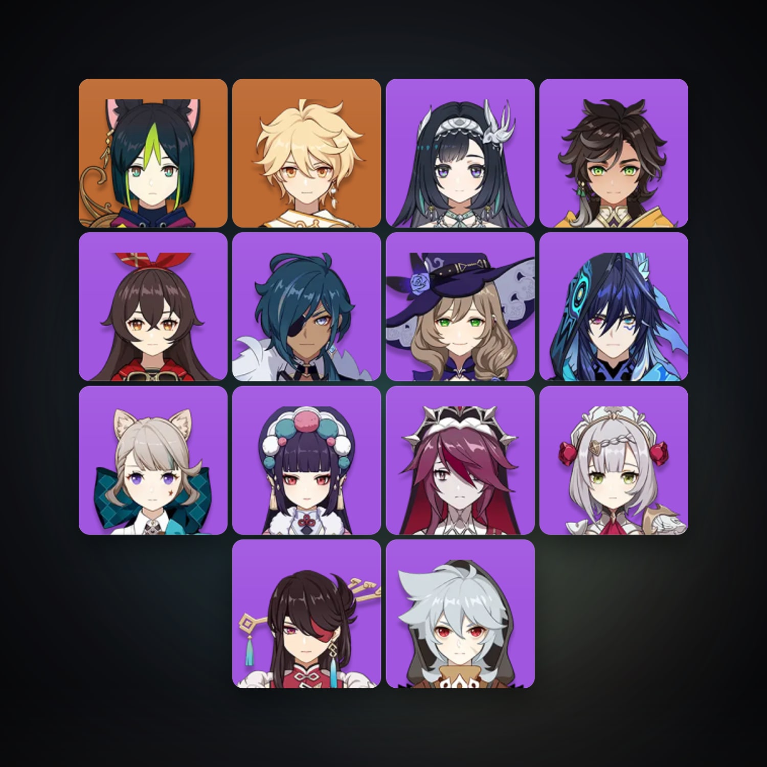 Genshin Impact | AR 25 | 14 Chars | 1× 5★ — Genshin / miHoYo Account · 261714783 — HabibiAccounts