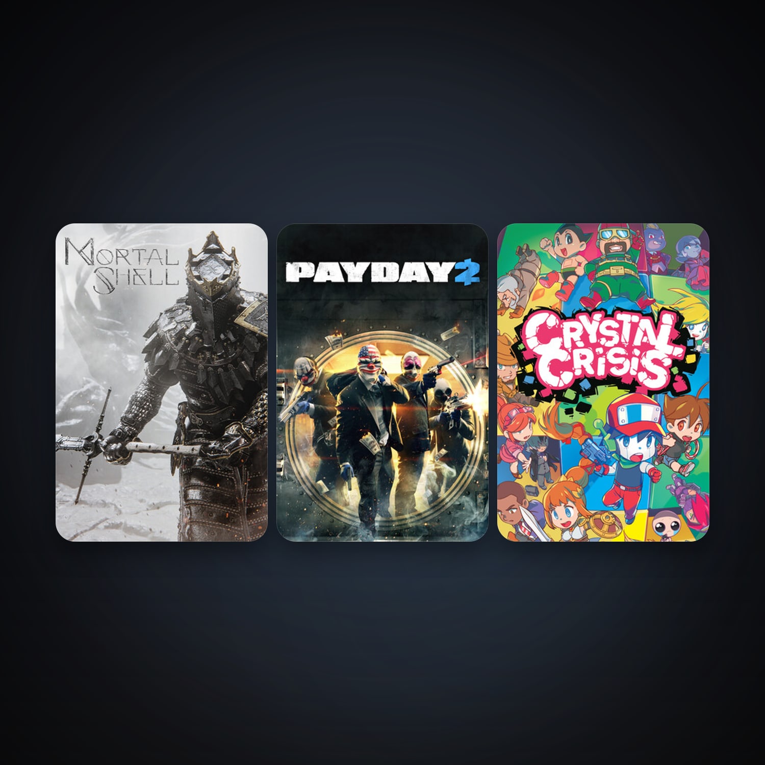 PAYDAY 2 + Crystal Crisis, 4 games, Steam 10, clean — HabibiAccounts