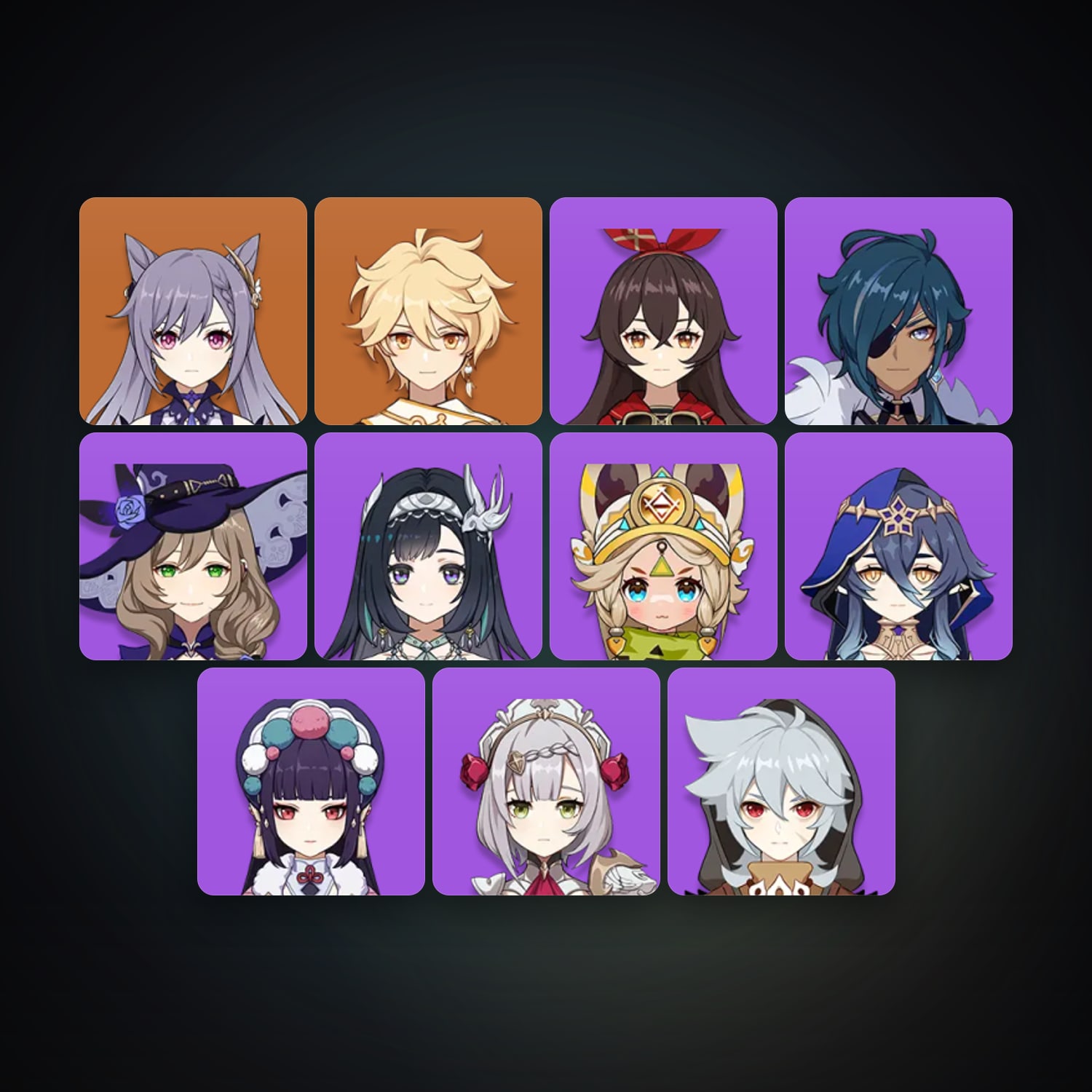 Genshin Impact | AR 25 | 11 Chars | 1× 5★ — Genshin / miHoYo Account · 261715036 — HabibiAccounts