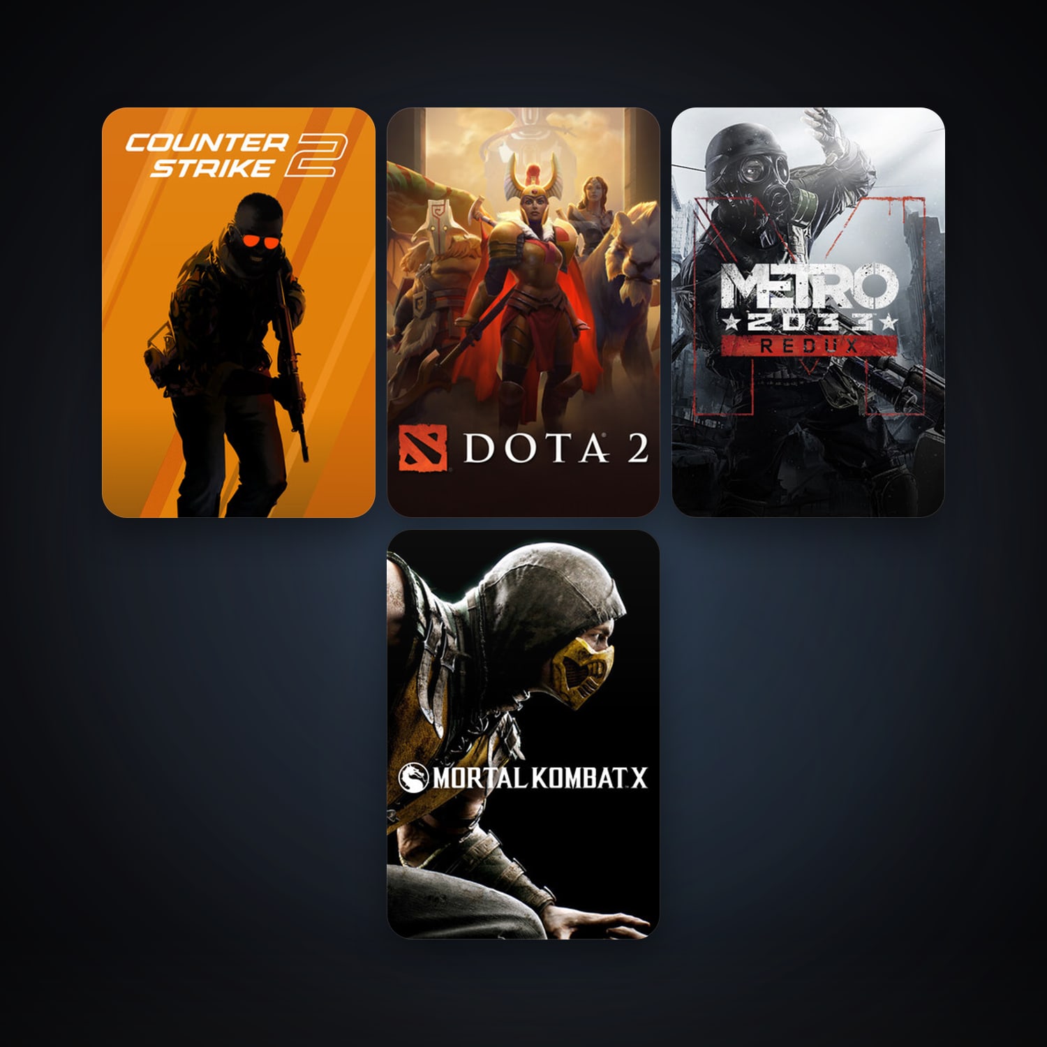 Dota 2 + CS2 Prime, 10 games, clean · 261719343 — HabibiAccounts