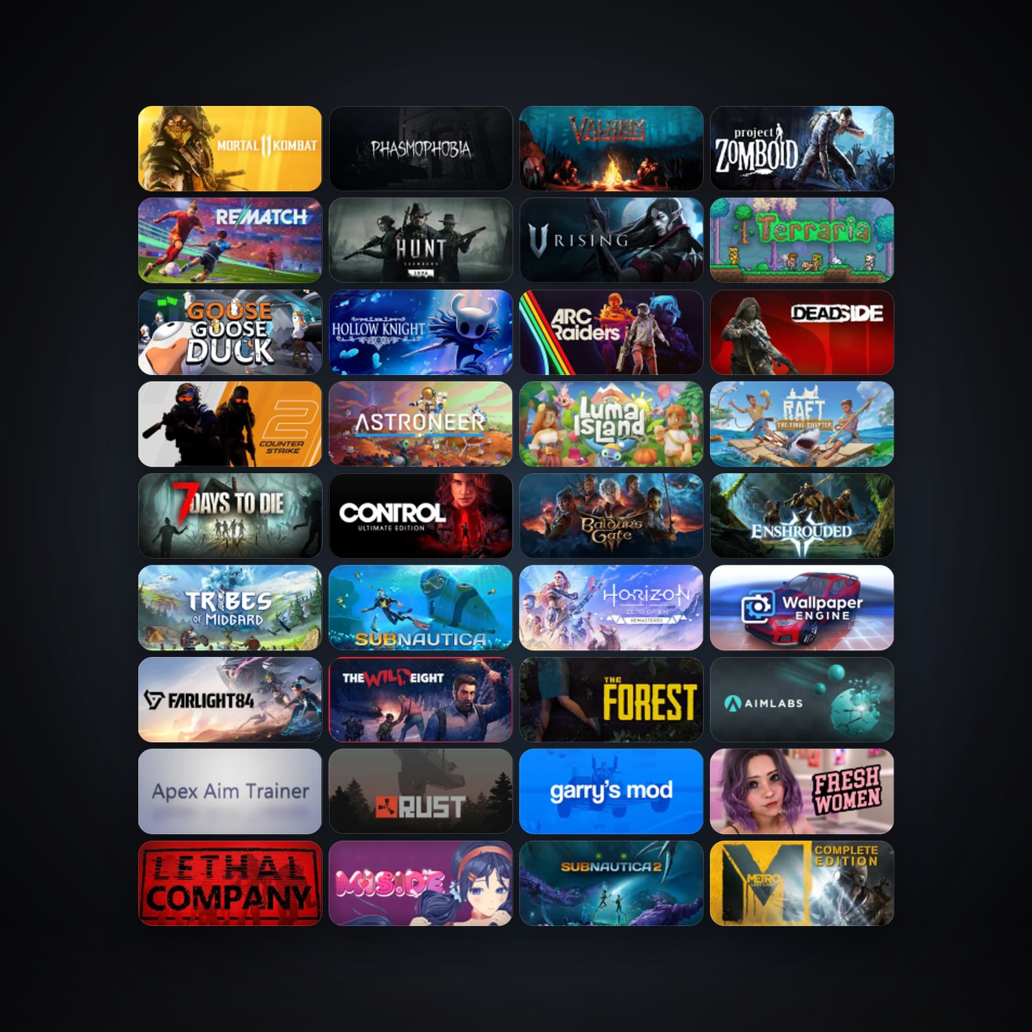 Steam 113 games, Steam 34, clean — HabibiAccounts