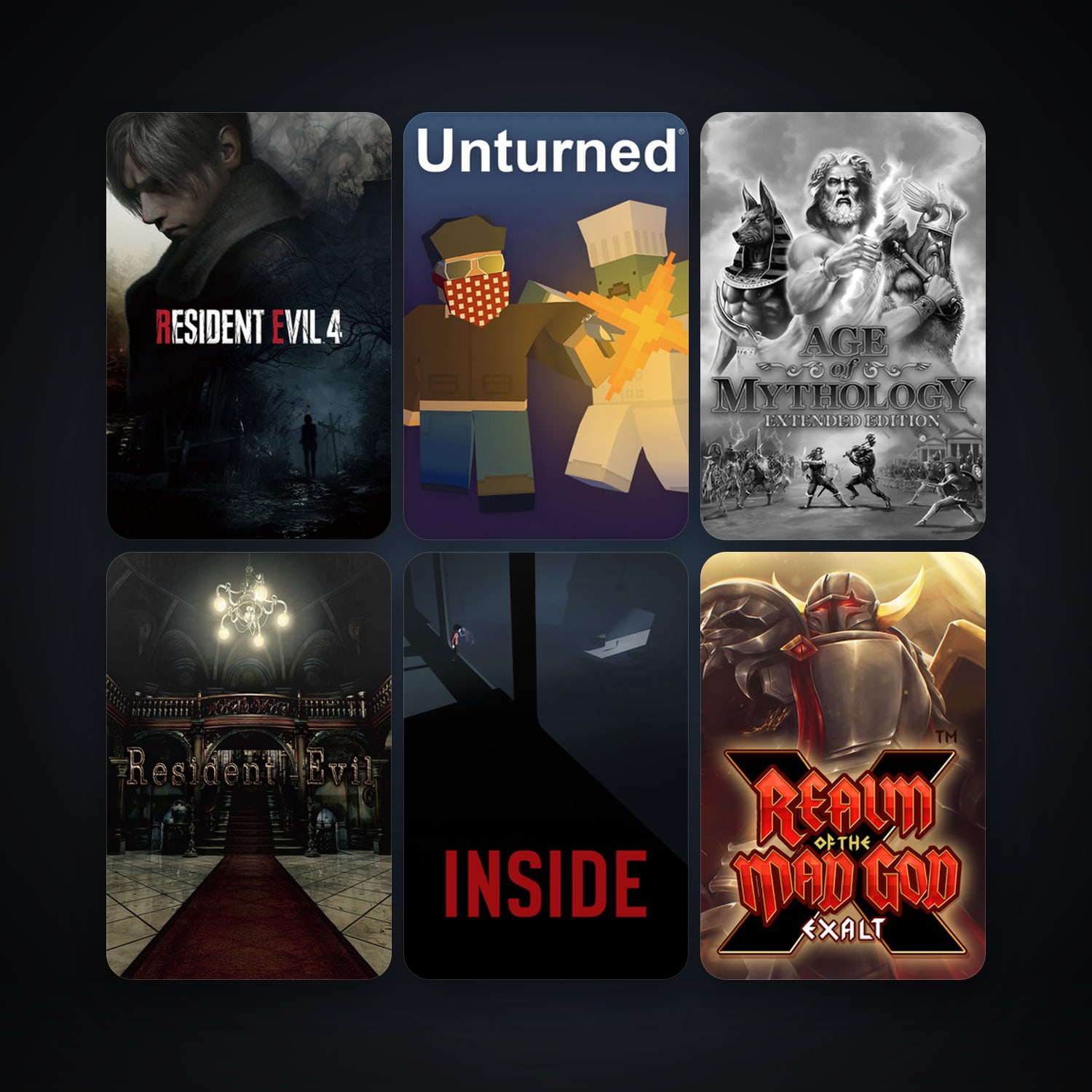 LIMBO + Realm of the Mad God, 11 games, clean — HabibiAccounts
