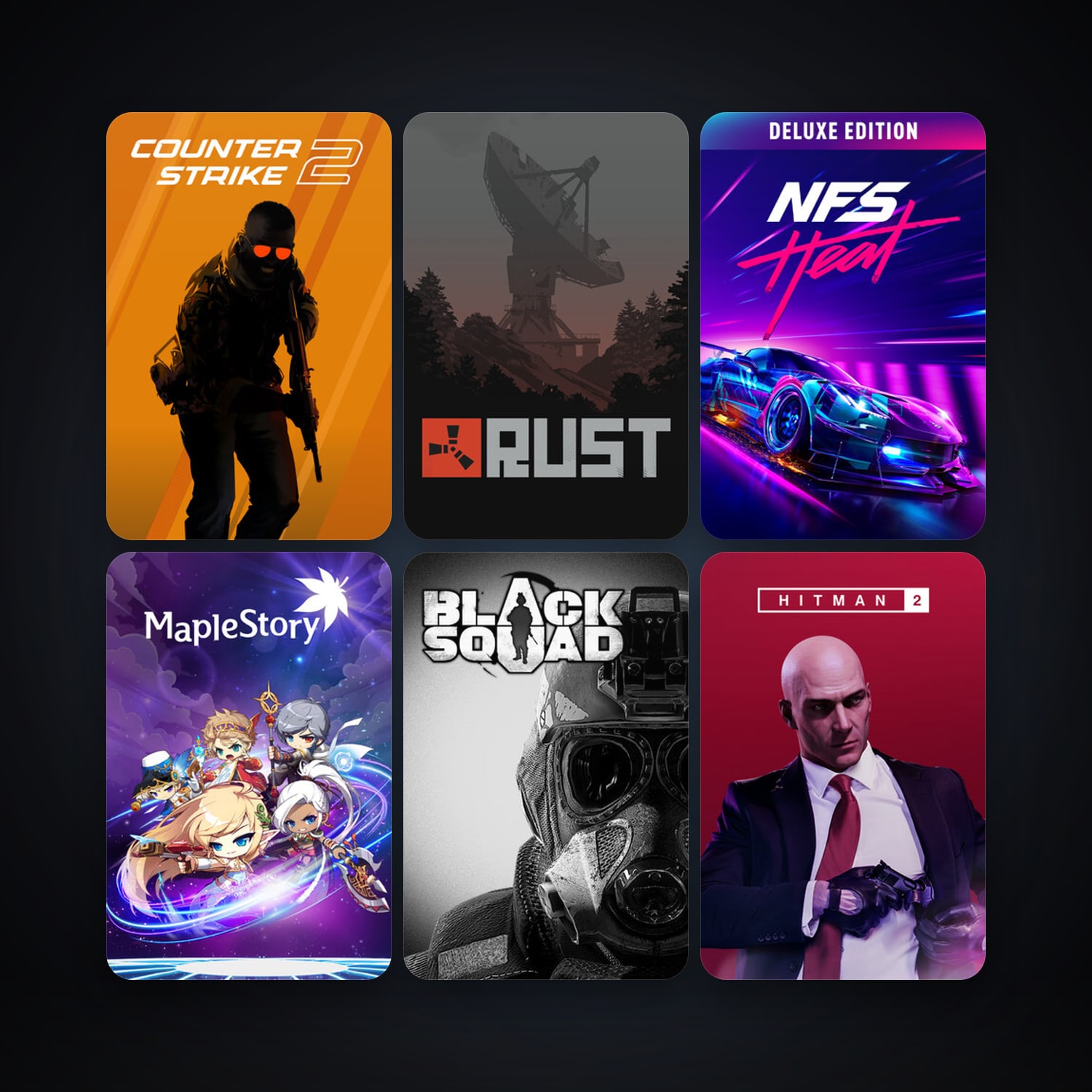 CS2 Prime + MapleStory, 18 games, clean — HabibiAccounts