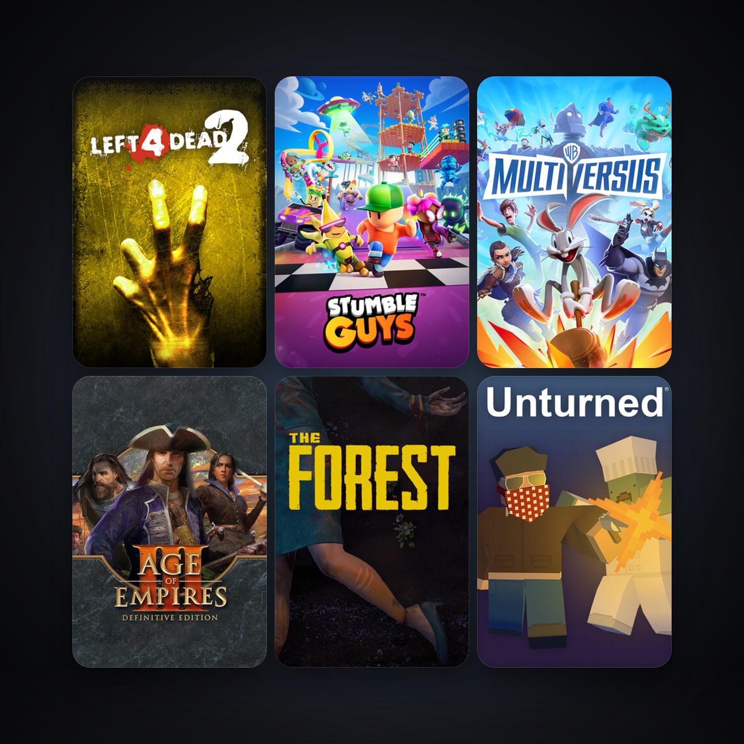 Left 4 Dead 2 + Garry's Mod, 11 games, clean — HabibiAccounts