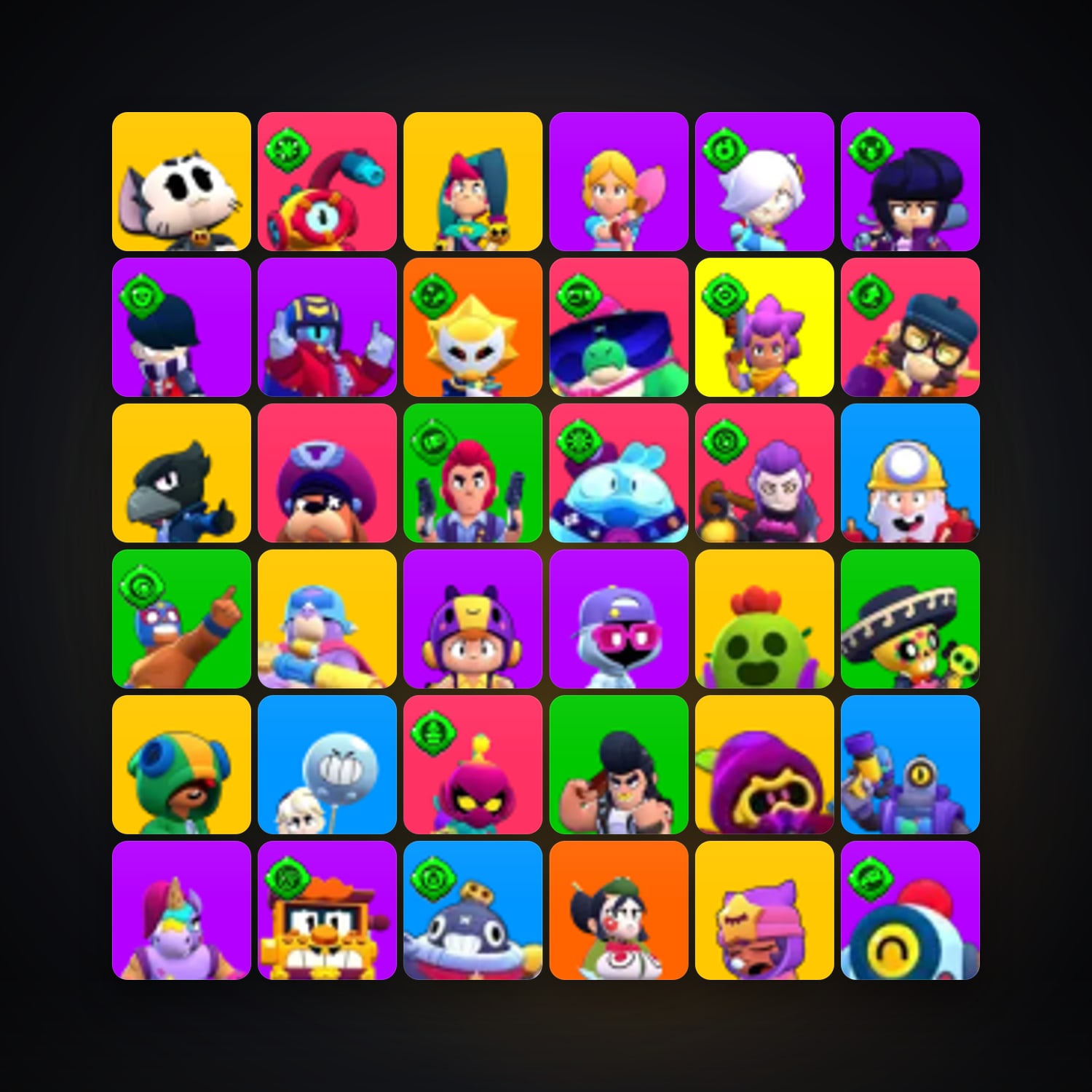 106 Brawlers | 49.5K Trophies — Supercell Account — HabibiAccounts