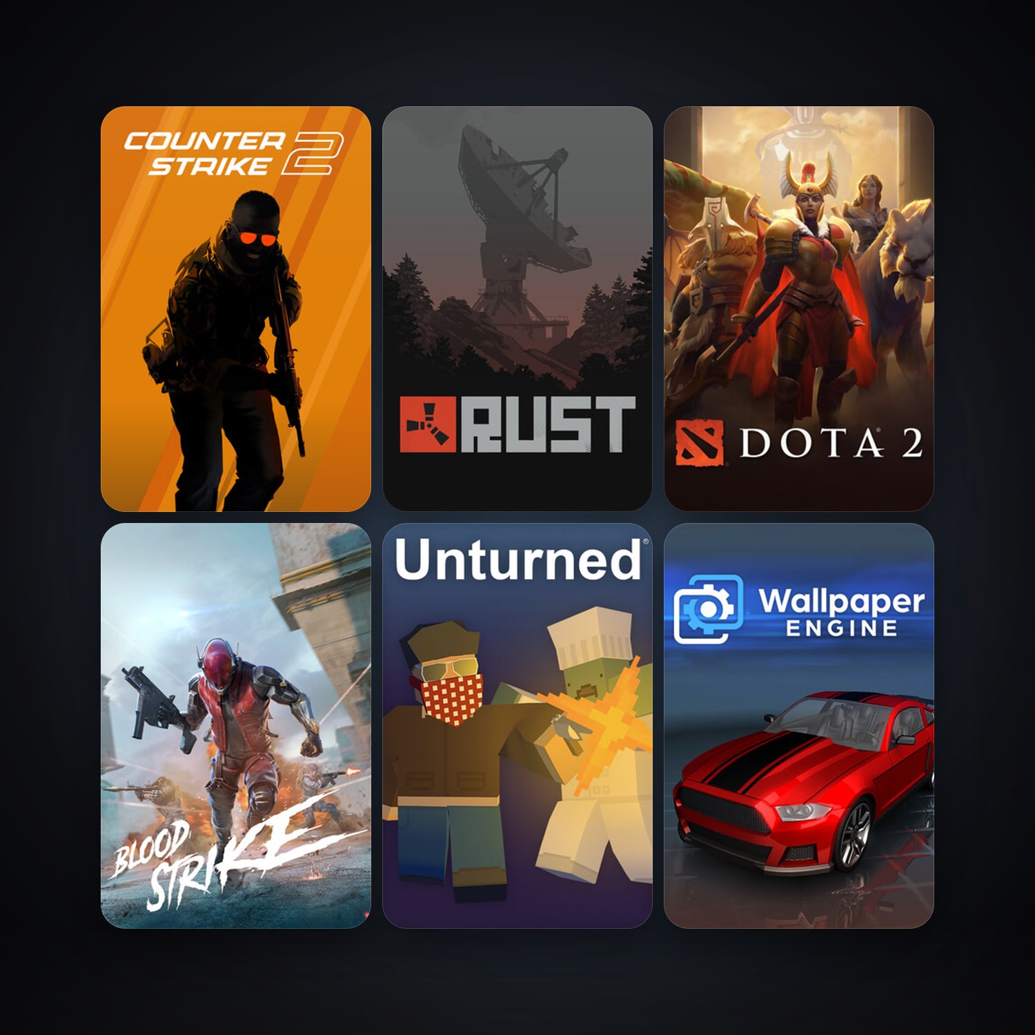 Dota 2 + CS2 Prime, 18 games, clean · 261735097 — HabibiAccounts