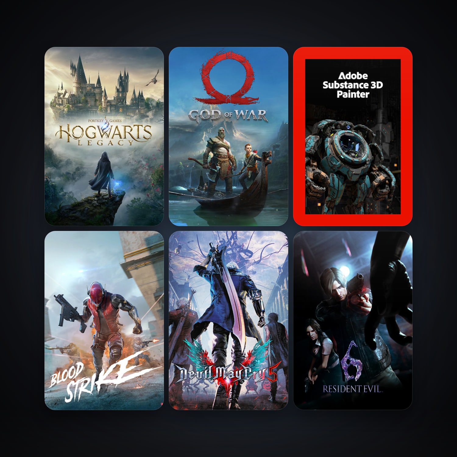 Resident Evil 6 + Devil May Cry 5, 10 games, clean — HabibiAccounts