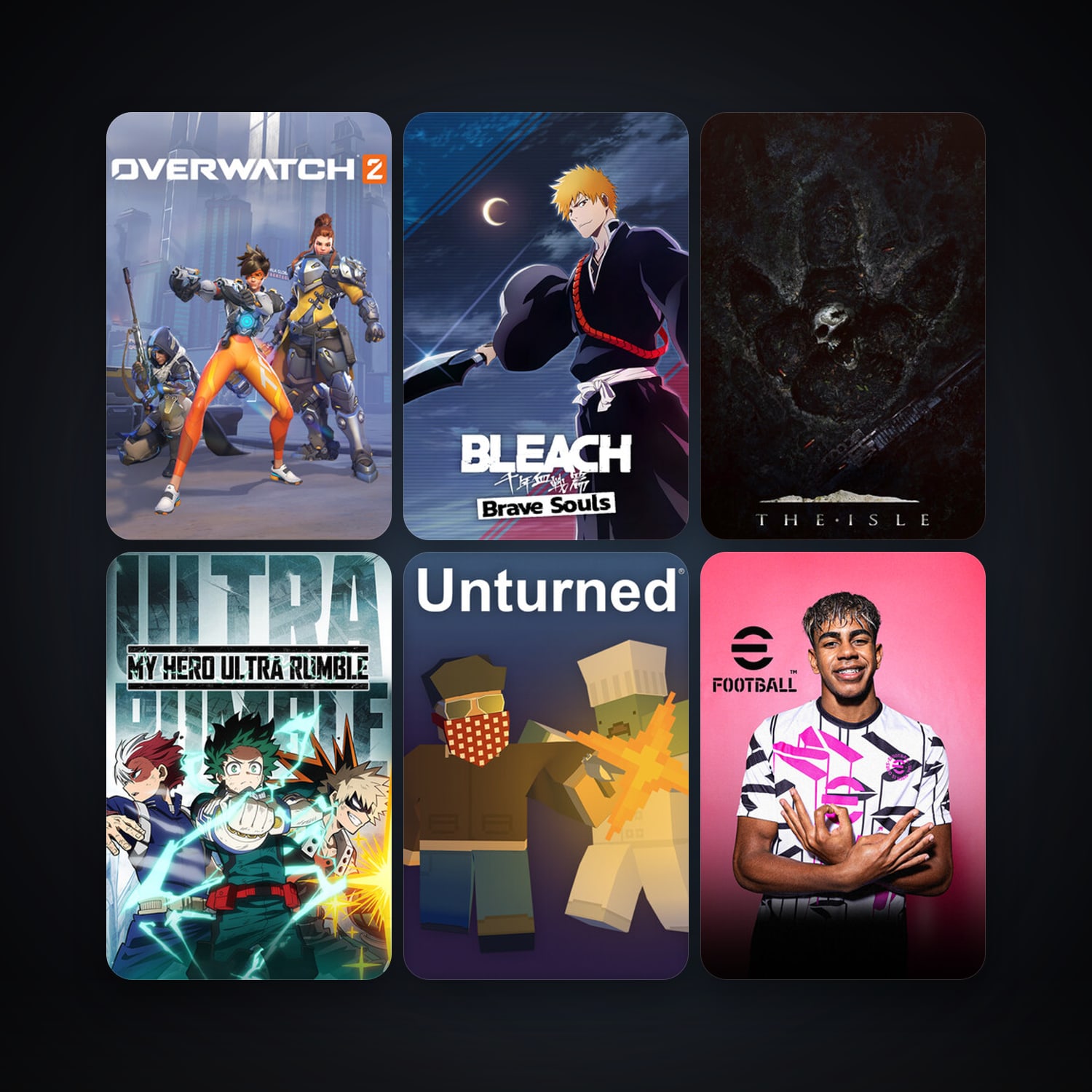 Unturned + The Isle, 11 games, clean — HabibiAccounts
