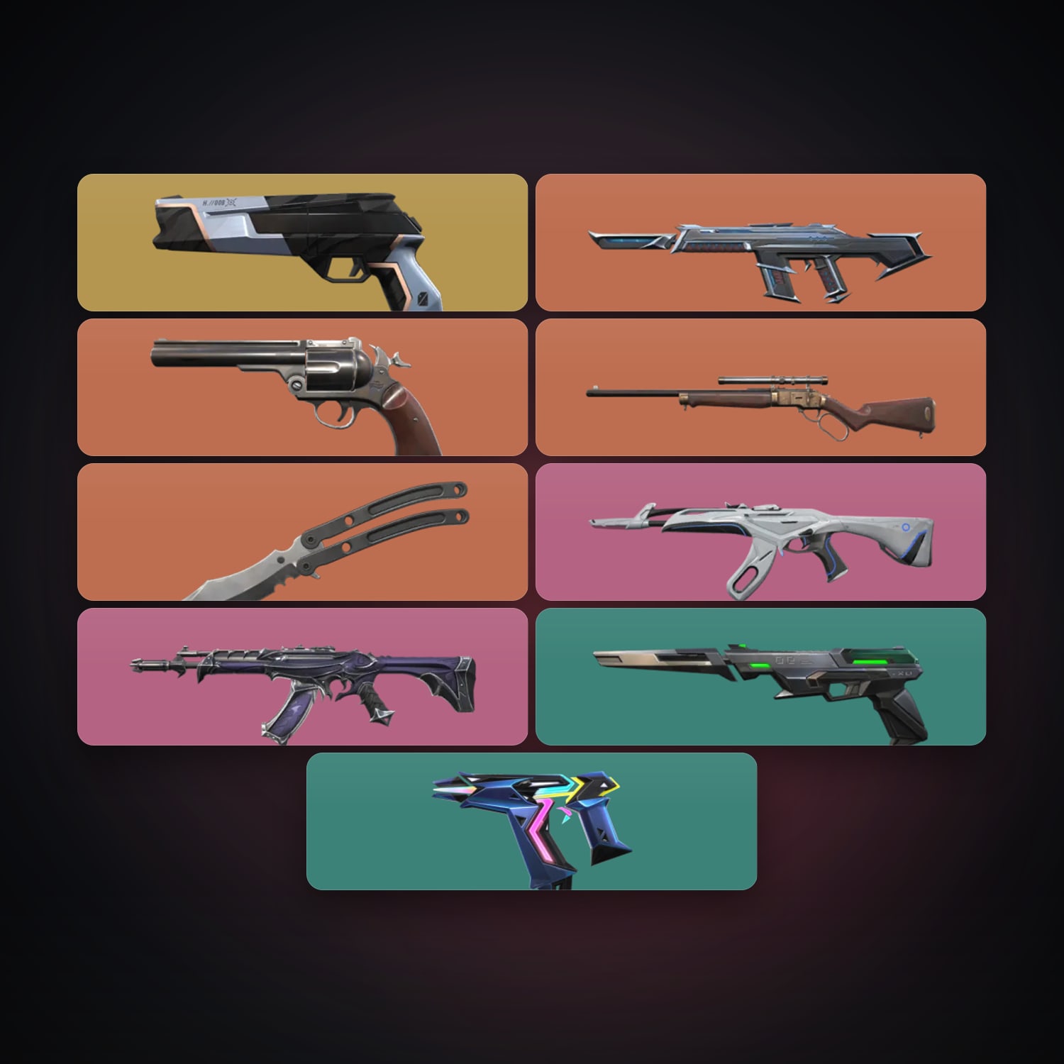 BR Iron 2 locker — 1 knives, 10 skins, lvl 70 — HabibiAccounts