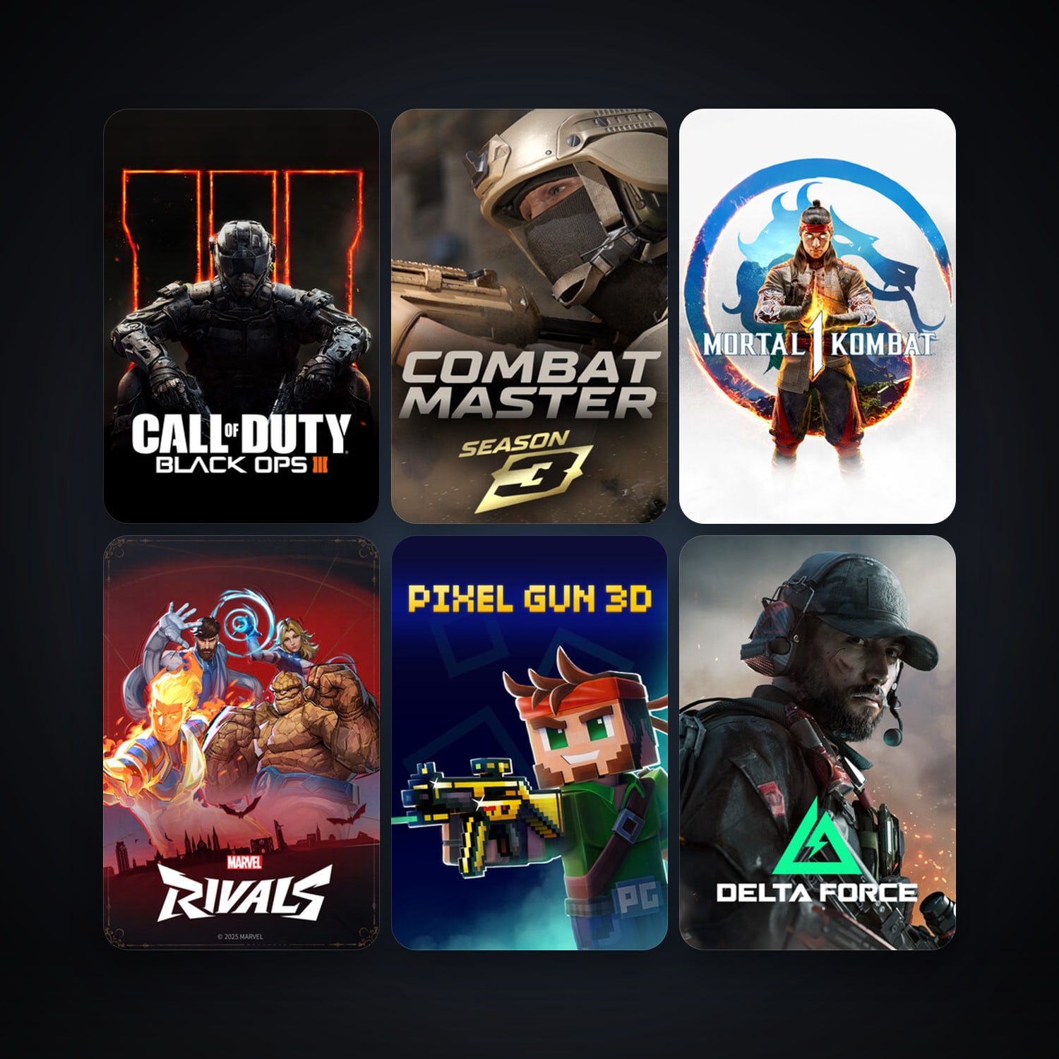 Call of Duty: Black Ops III + Farlight 84, 19 games, clean — HabibiAccounts