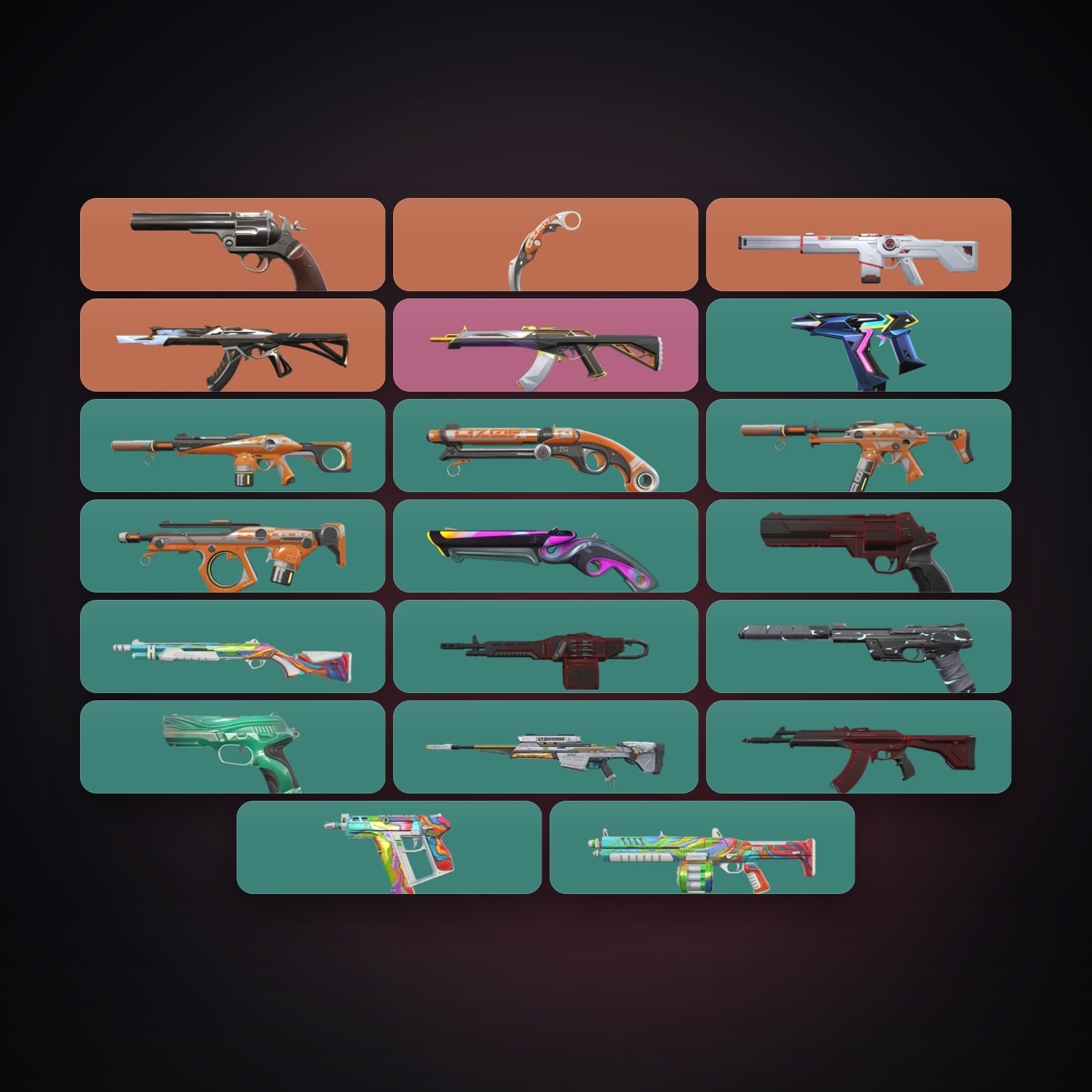 EU Plat 1 locker — 1 knives, 22 skins, lvl 132 — HabibiAccounts