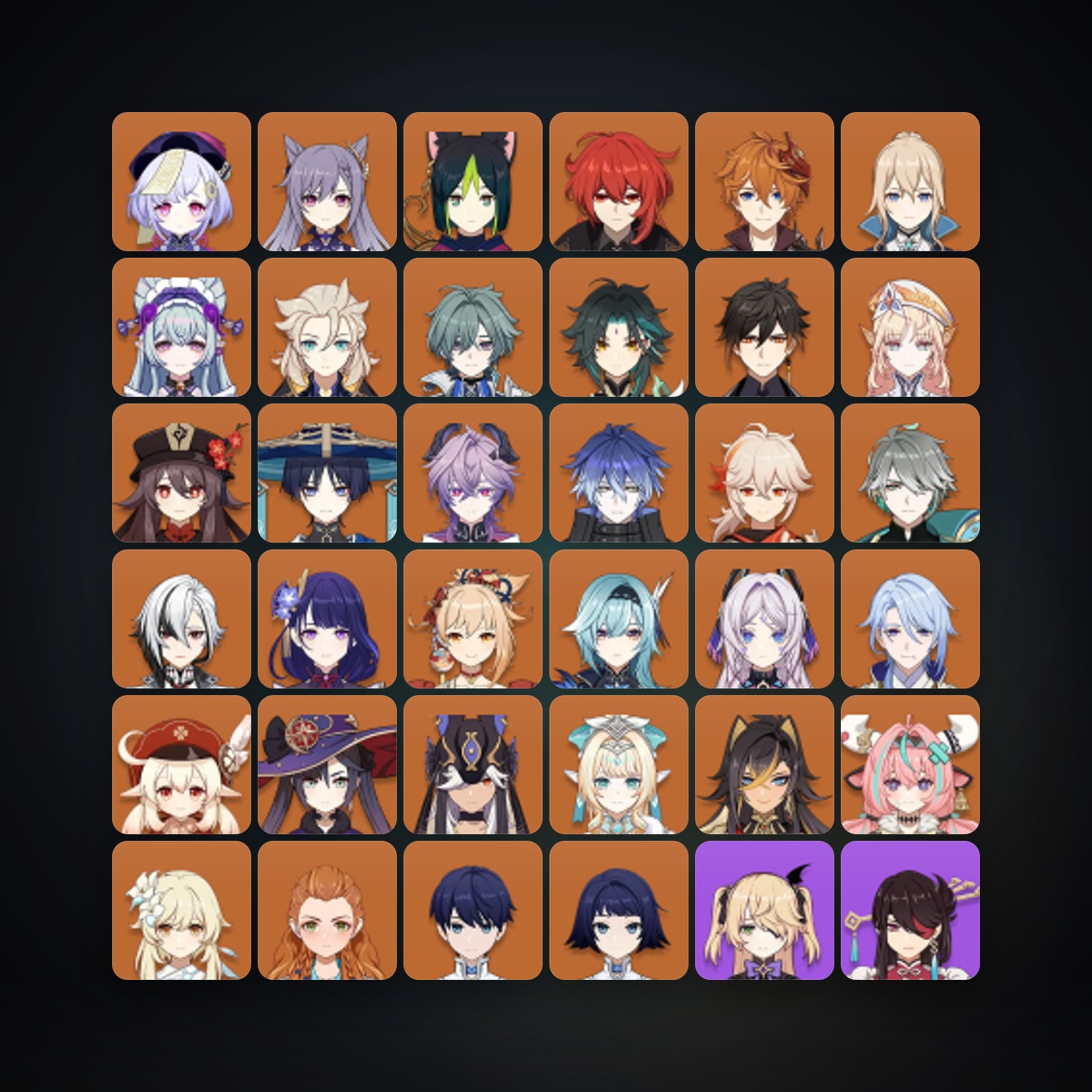 جينشن إمباكت | AR 60 | 79 شخصية | 30× 5★ — HabibiAccounts