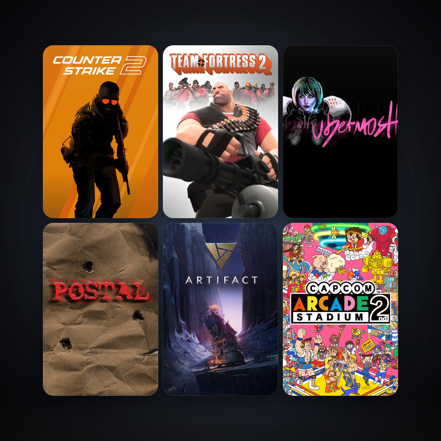 Team Fortress 2 + CS2 Prime, 22 games, clean — HabibiAccounts