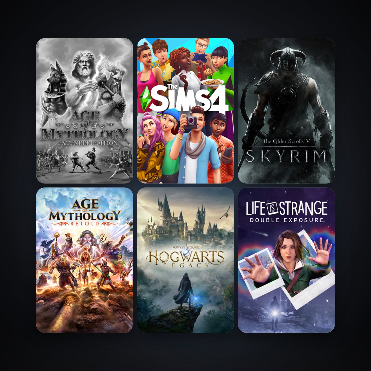 The Elder Scrolls V: Skyrim + Age of Mythology: Extended Edition, 22 games, clean — HabibiAccounts