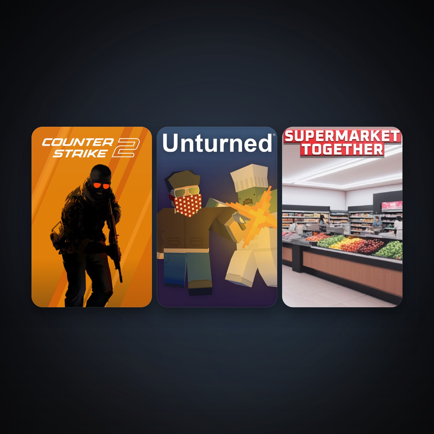 CS2 Prime + Unturned, 8 games, clean — HabibiAccounts