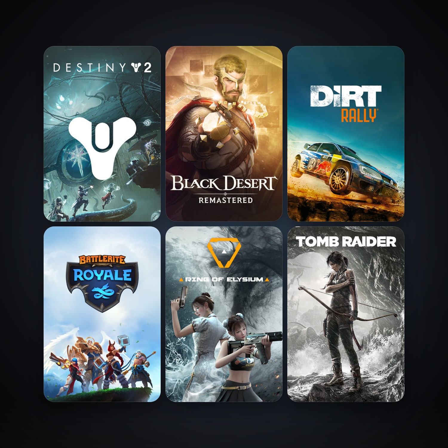 Free CS2 (No Prime) + Tomb Raider, 12 games, clean — HabibiAccounts