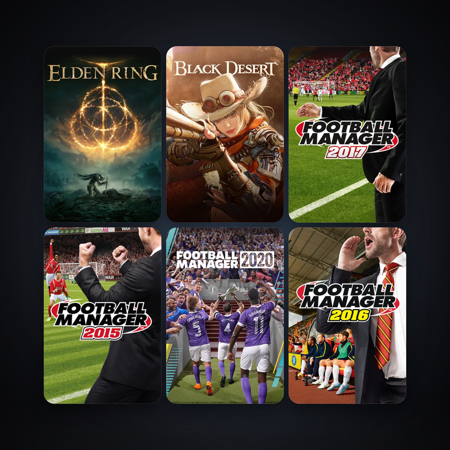 Grim Dawn + Football Manager 2015, 52 games, Steam 10, clean — HabibiAccounts