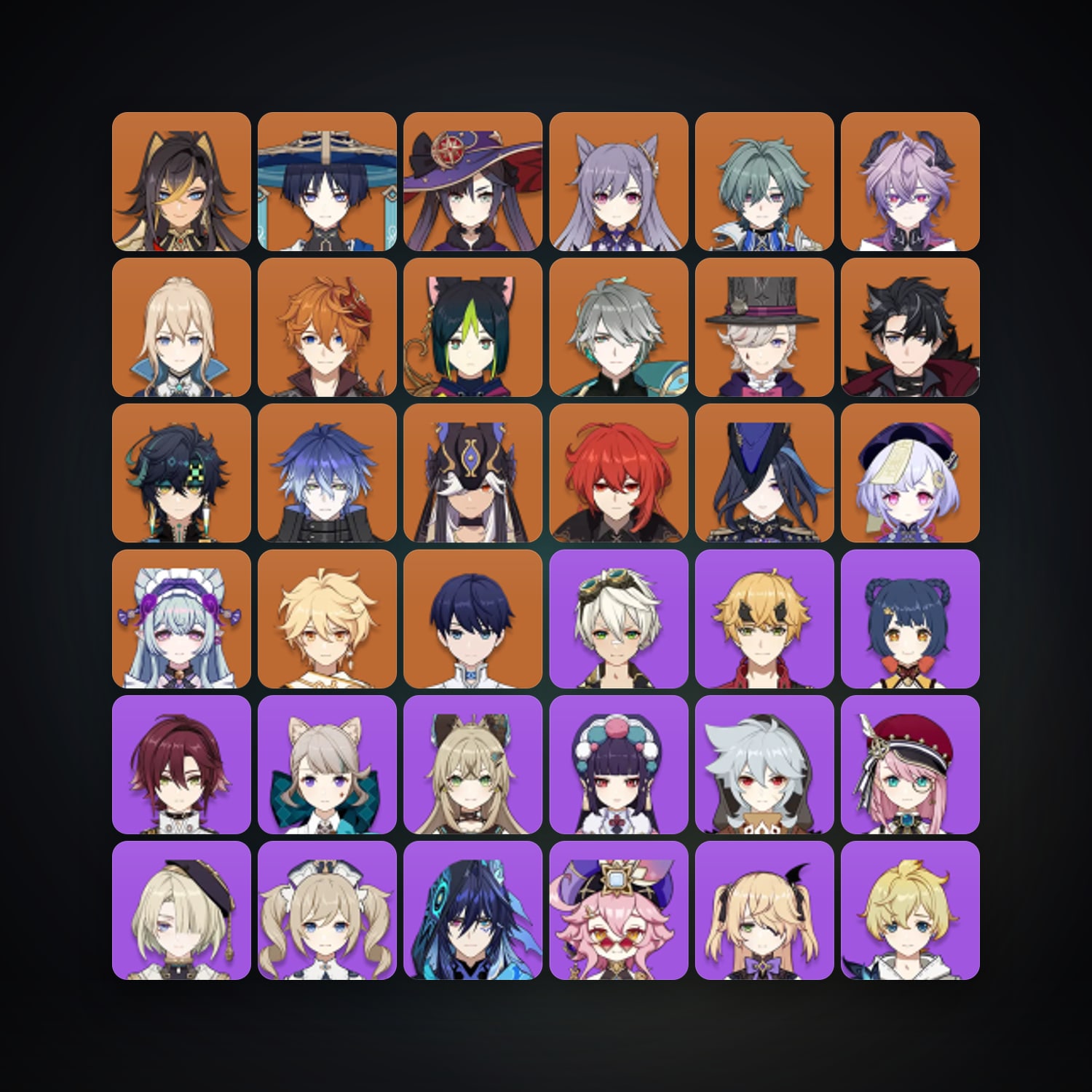 Genshin Impact | AR 59 | 71 Chars | 19× 5★ — Genshin / miHoYo Account — HabibiAccounts