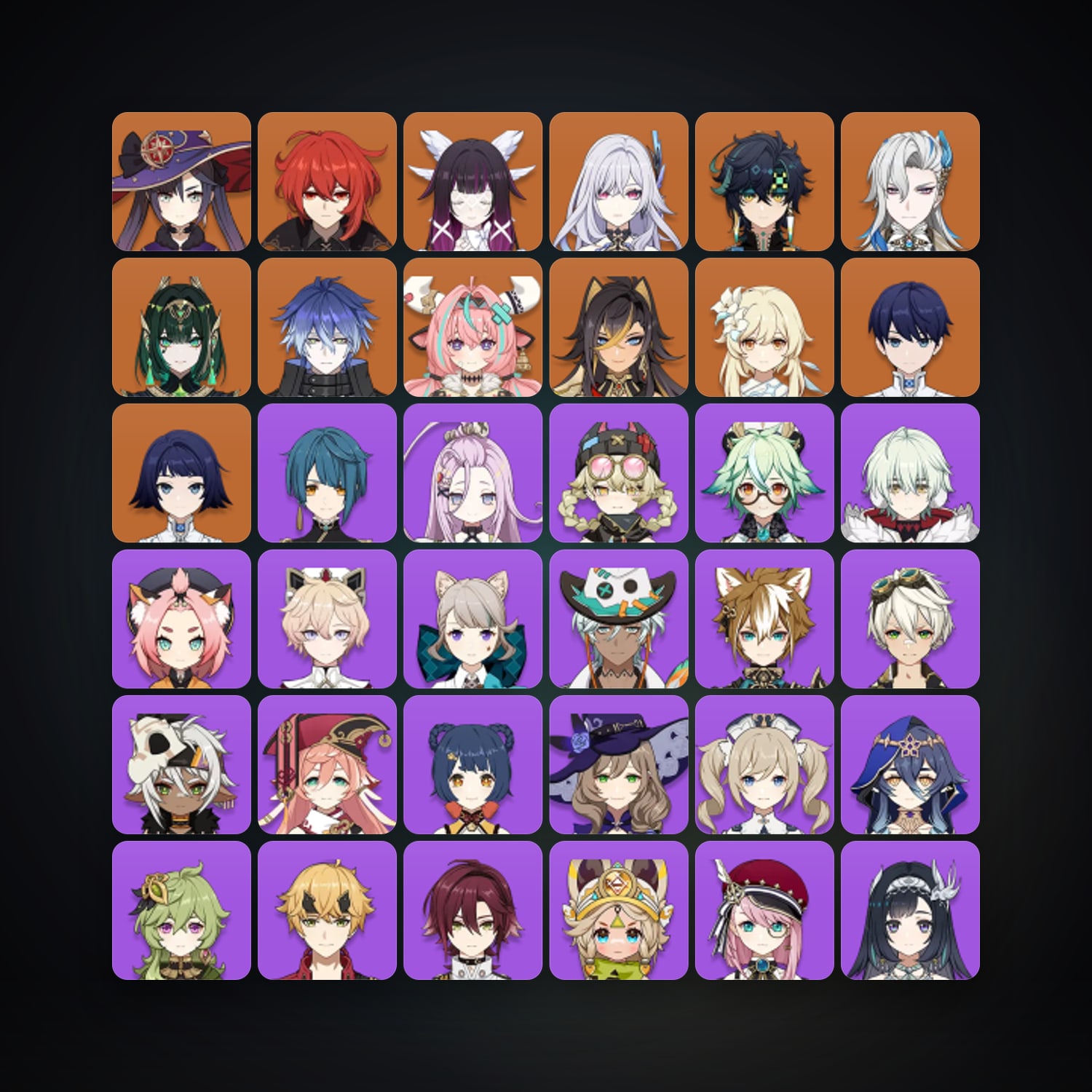 Genshin Impact | AR 57 | 52 Chars | 10× 5★ — Genshin / miHoYo Account — HabibiAccounts