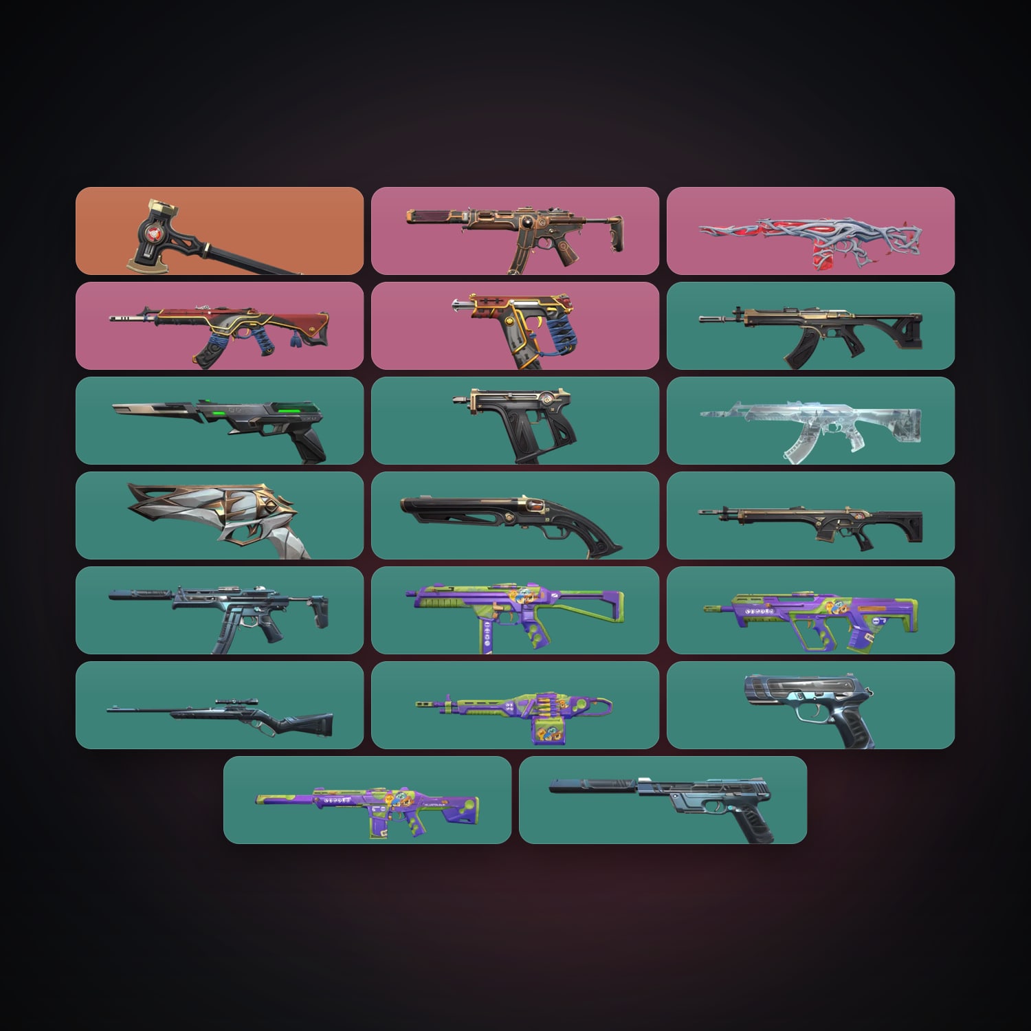AP Gold 3 locker — 1 knives, 20 skins, lvl 108 — HabibiAccounts