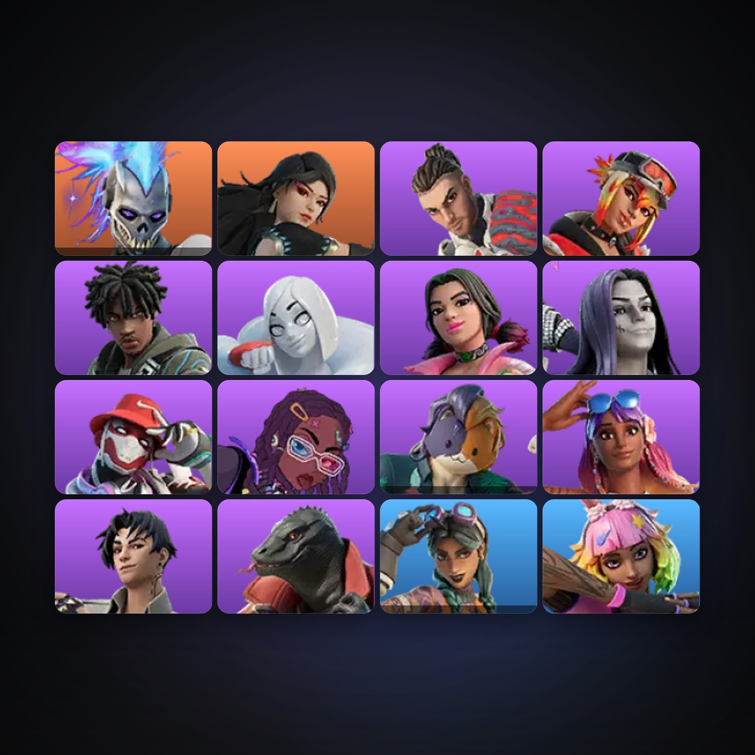 Fortnite account with Renzo the Destroyer & Era — 16 skins — 100 V-Bucks — lvl 148 — HabibiAccounts