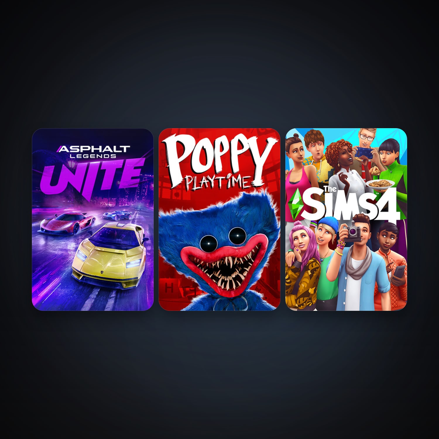 The Sims 4 + Poppy Playtime, 4 games, clean — HabibiAccounts