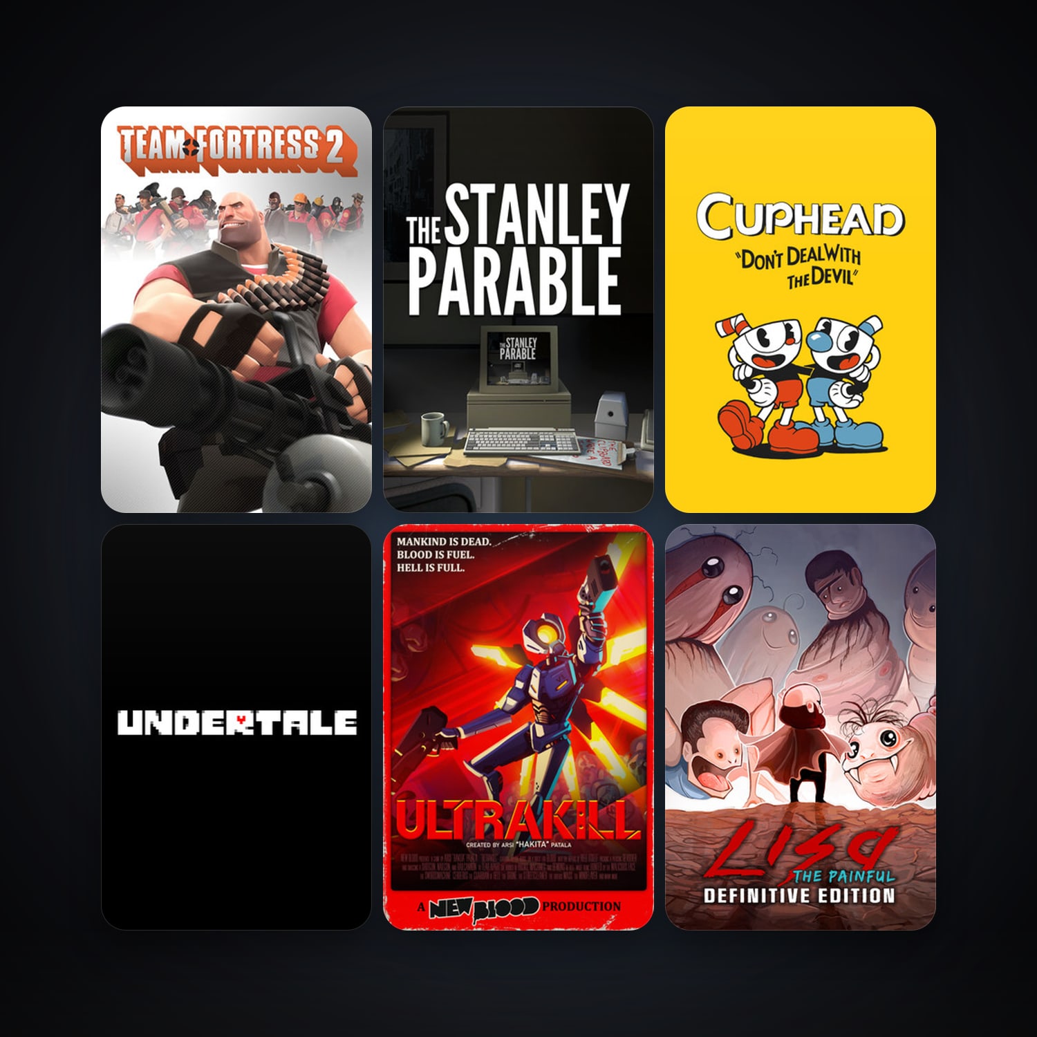 Half-Life + Half-Life 2, 63 games, Steam 10, clean — HabibiAccounts
