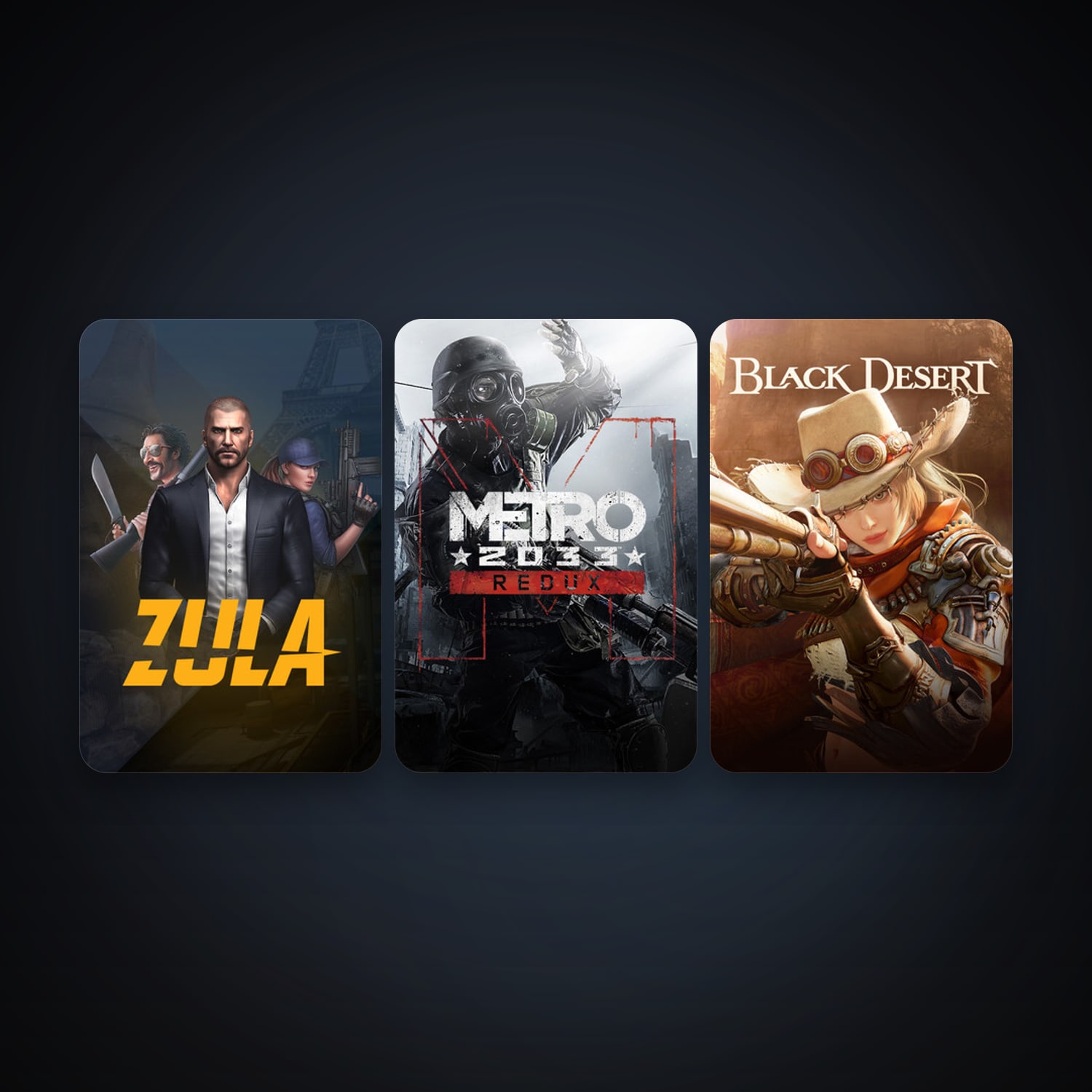 Metro 2033 Redux + Black Desert Online, 3 games, clean — HabibiAccounts